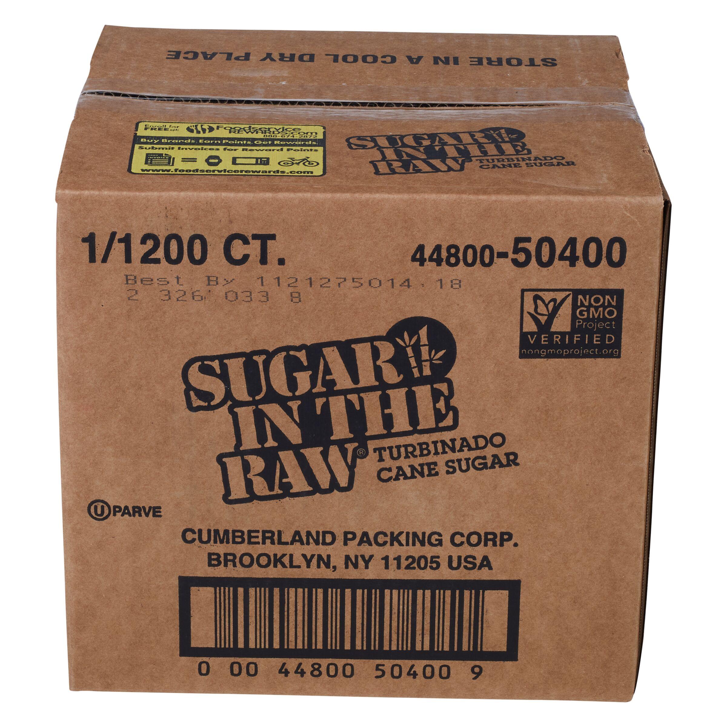 * Raw Sugar packets