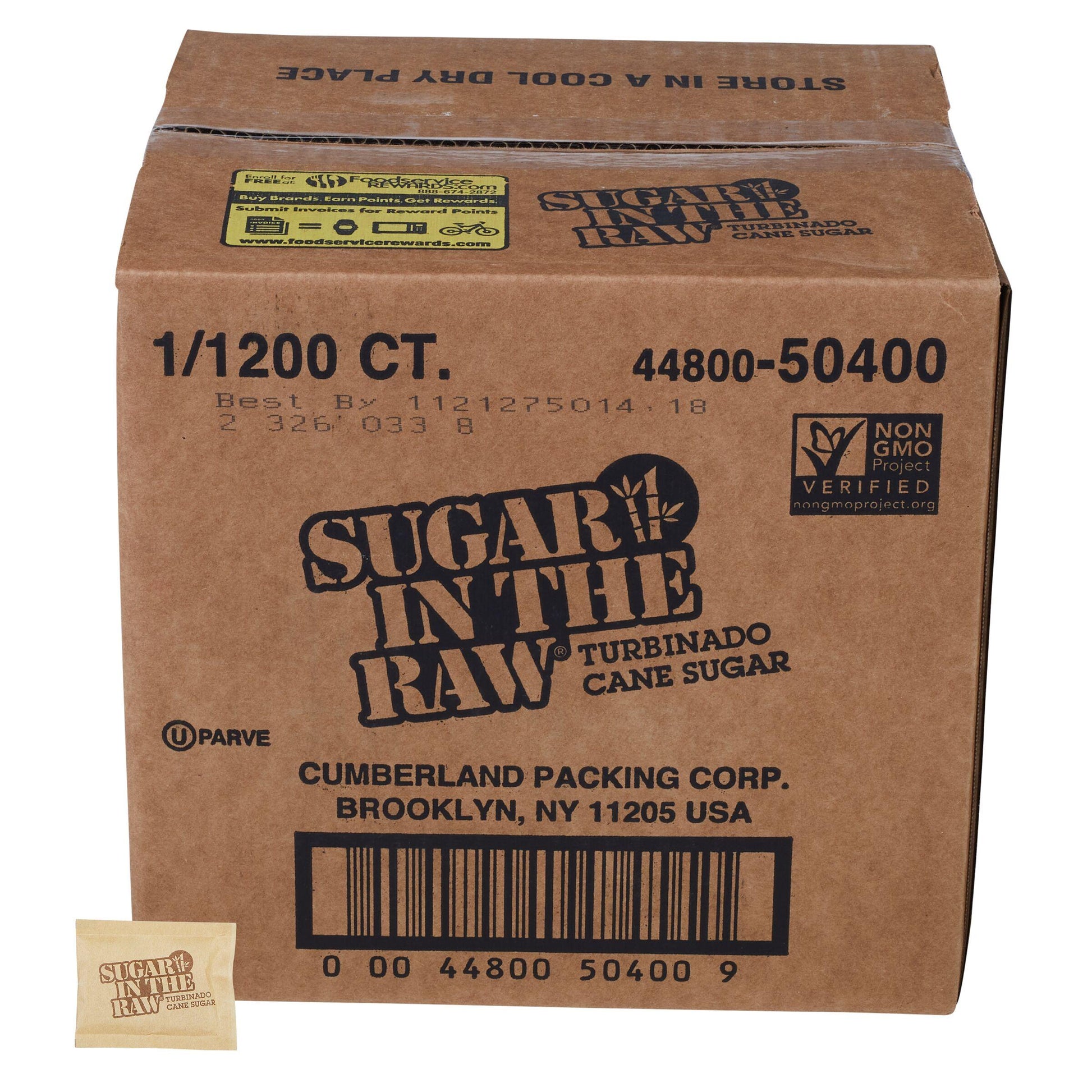 * Raw Sugar packets