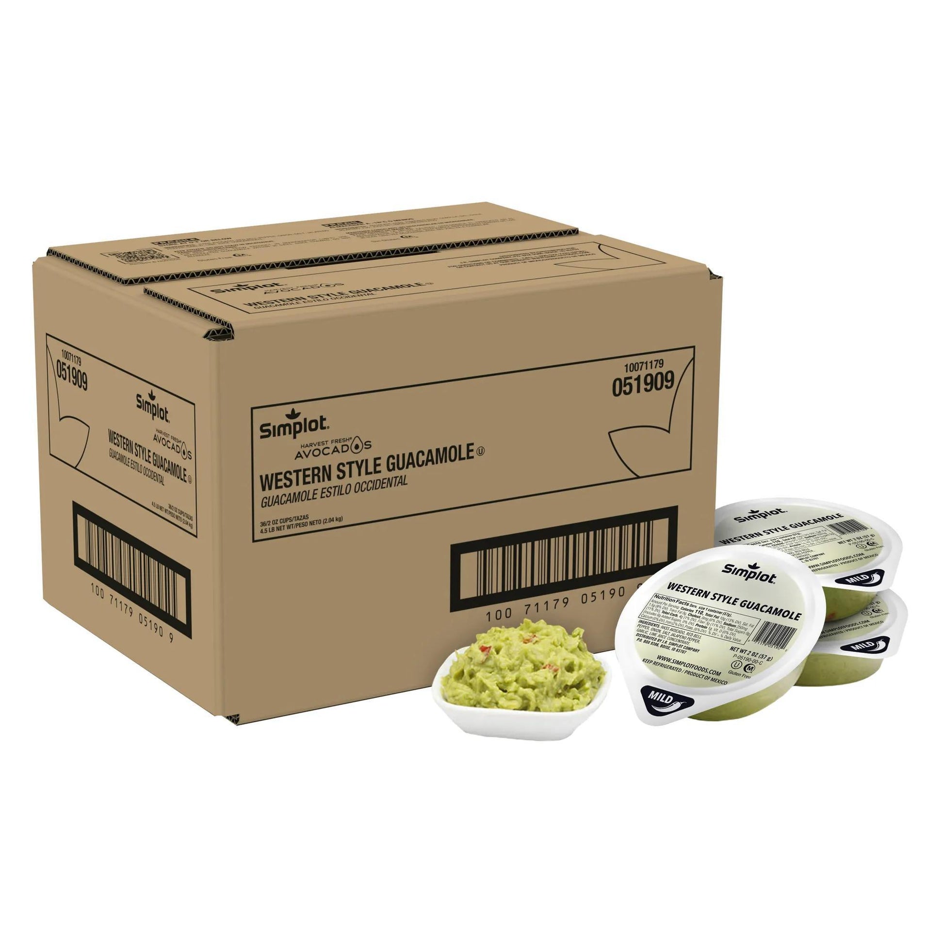 * 2oz Western Guacamole Cup