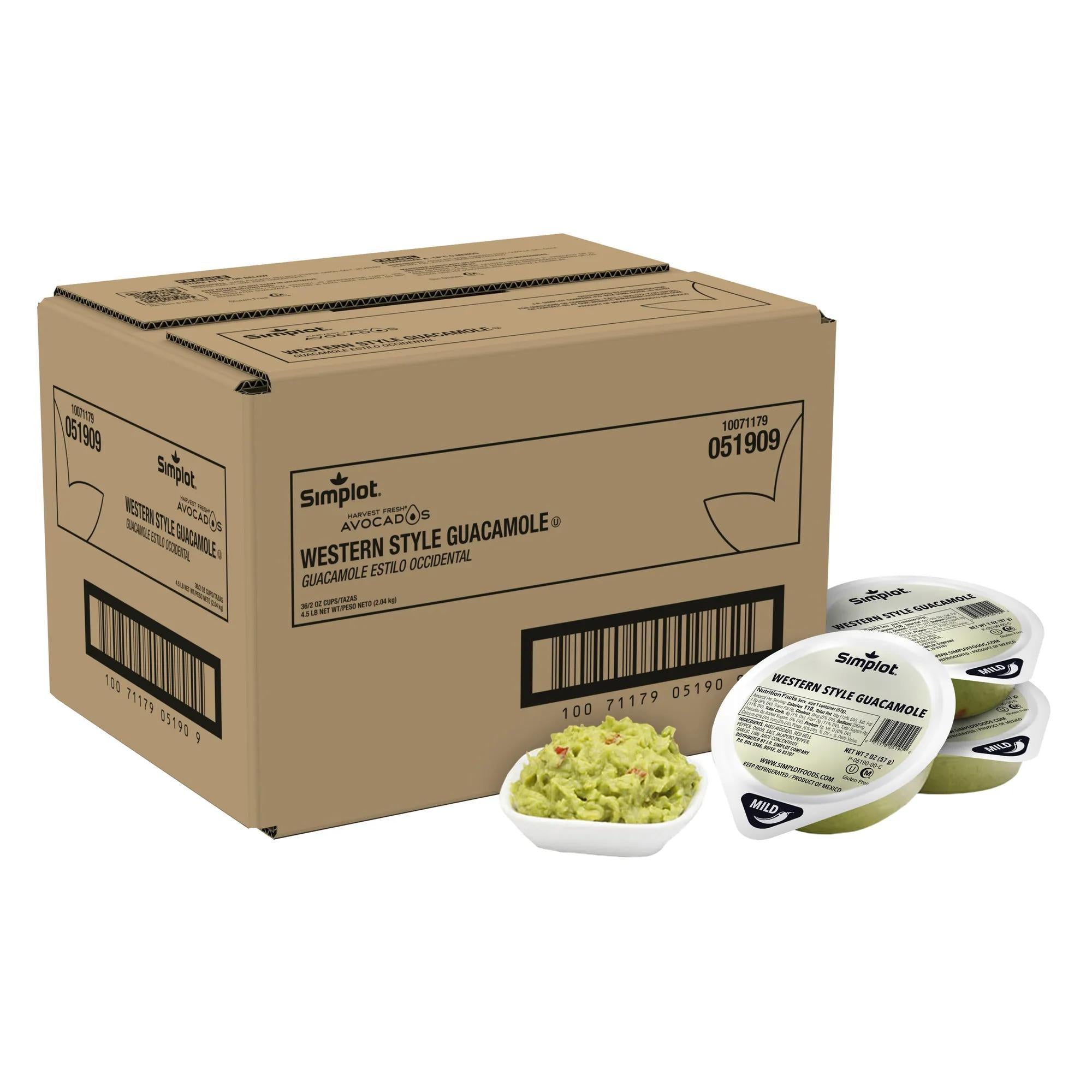 * 2oz Western Guacamole Cup