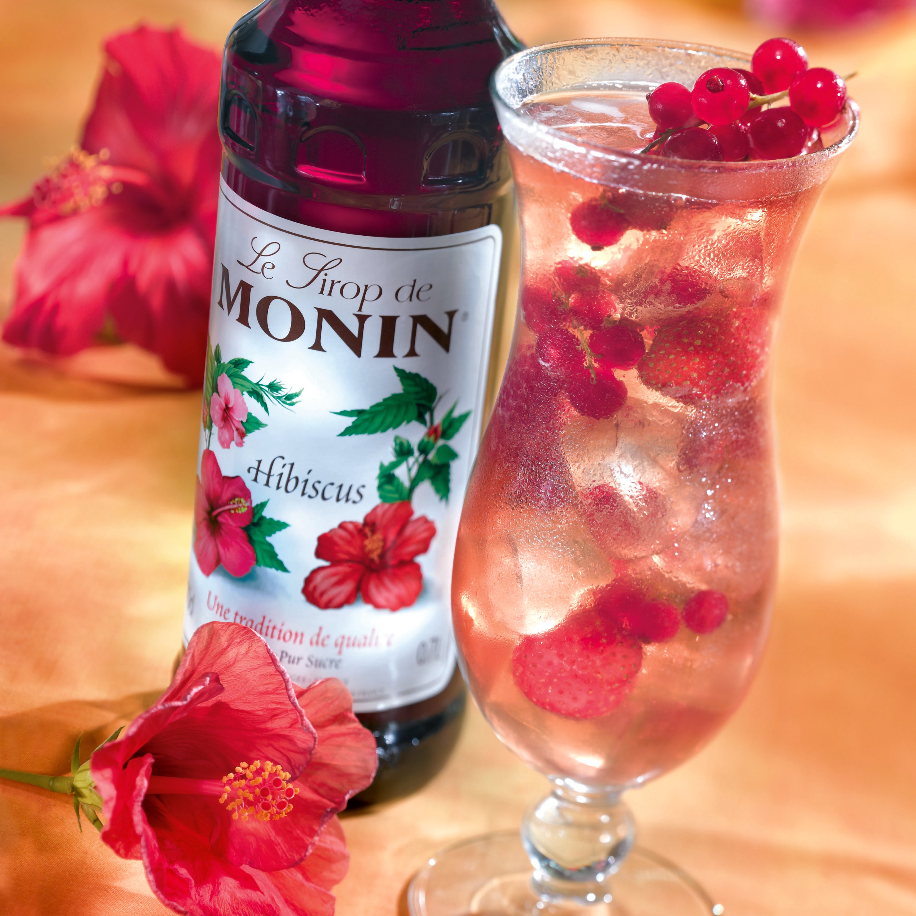 * Hibiscus Syrup