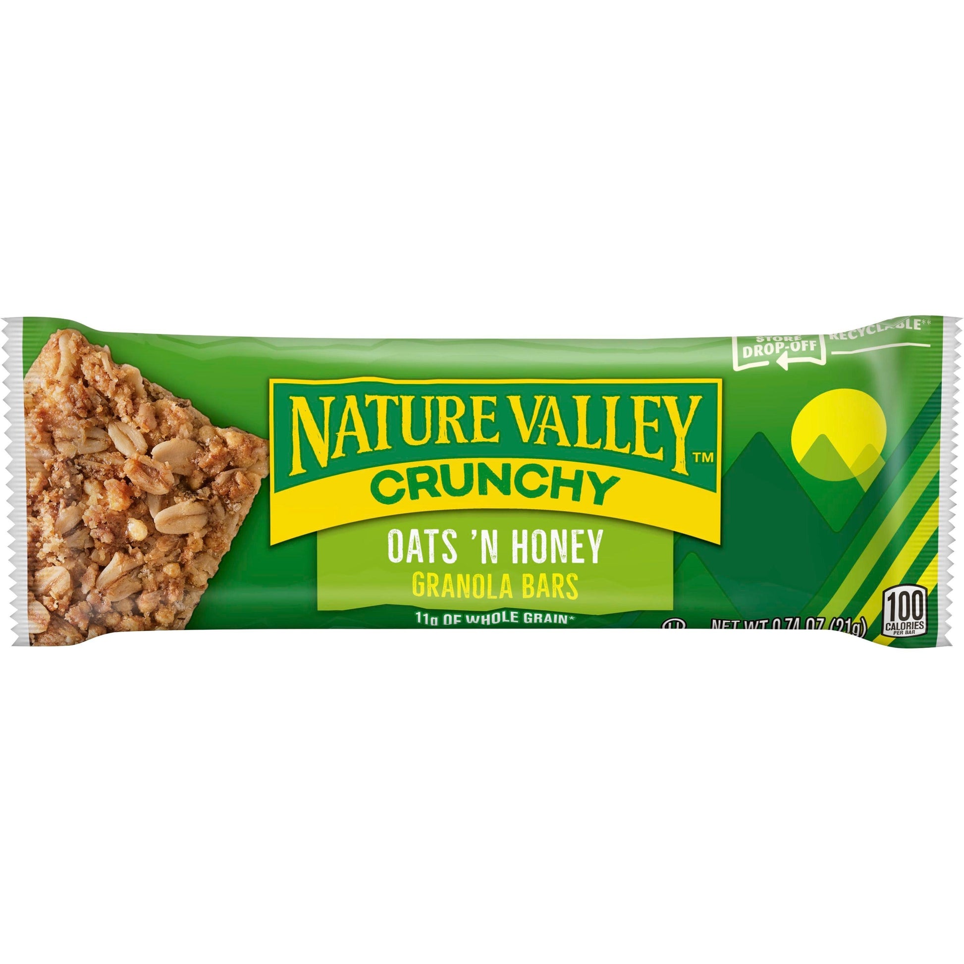 * Oat & Honey Granola Bar