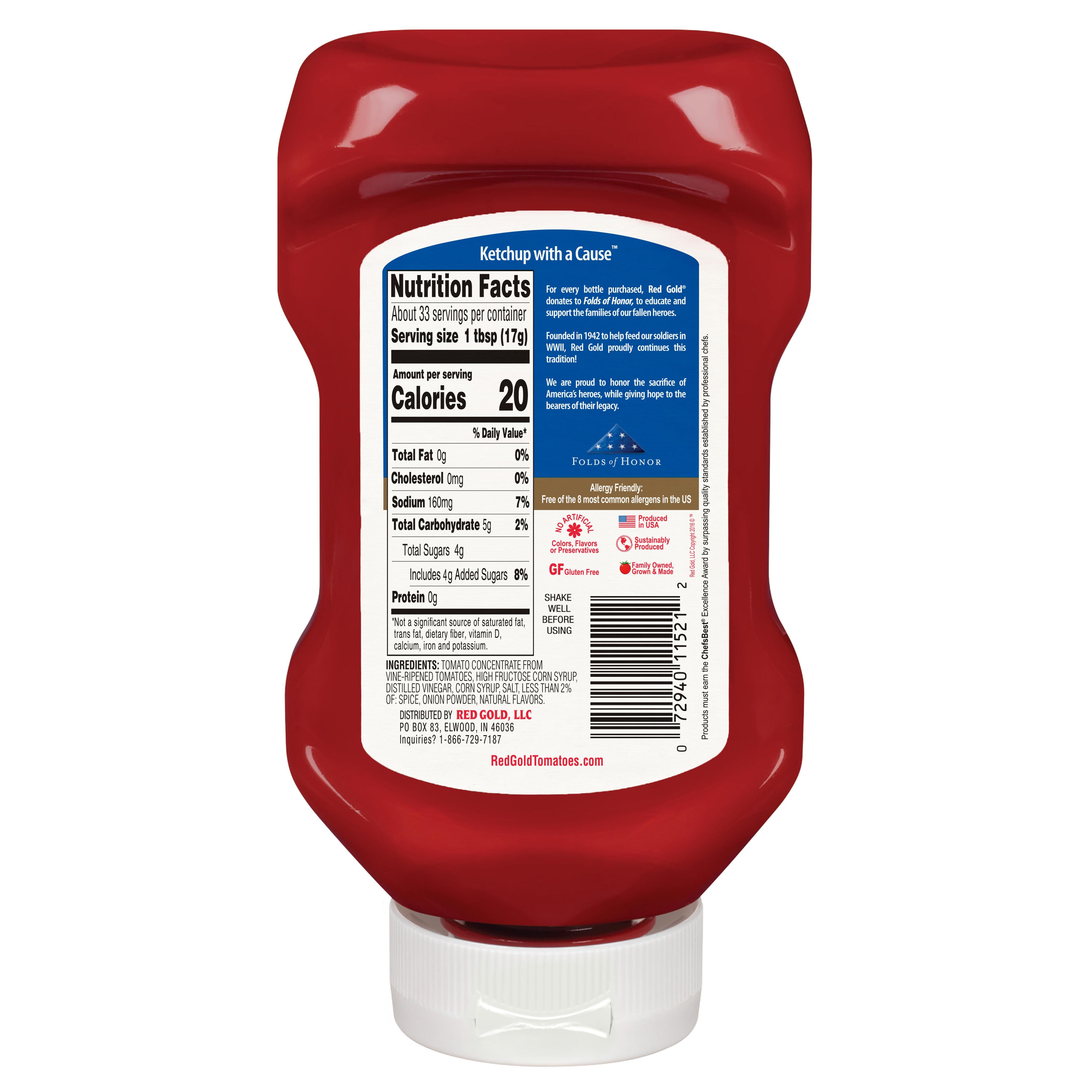Tomato Ketchup Squeeze Bottle