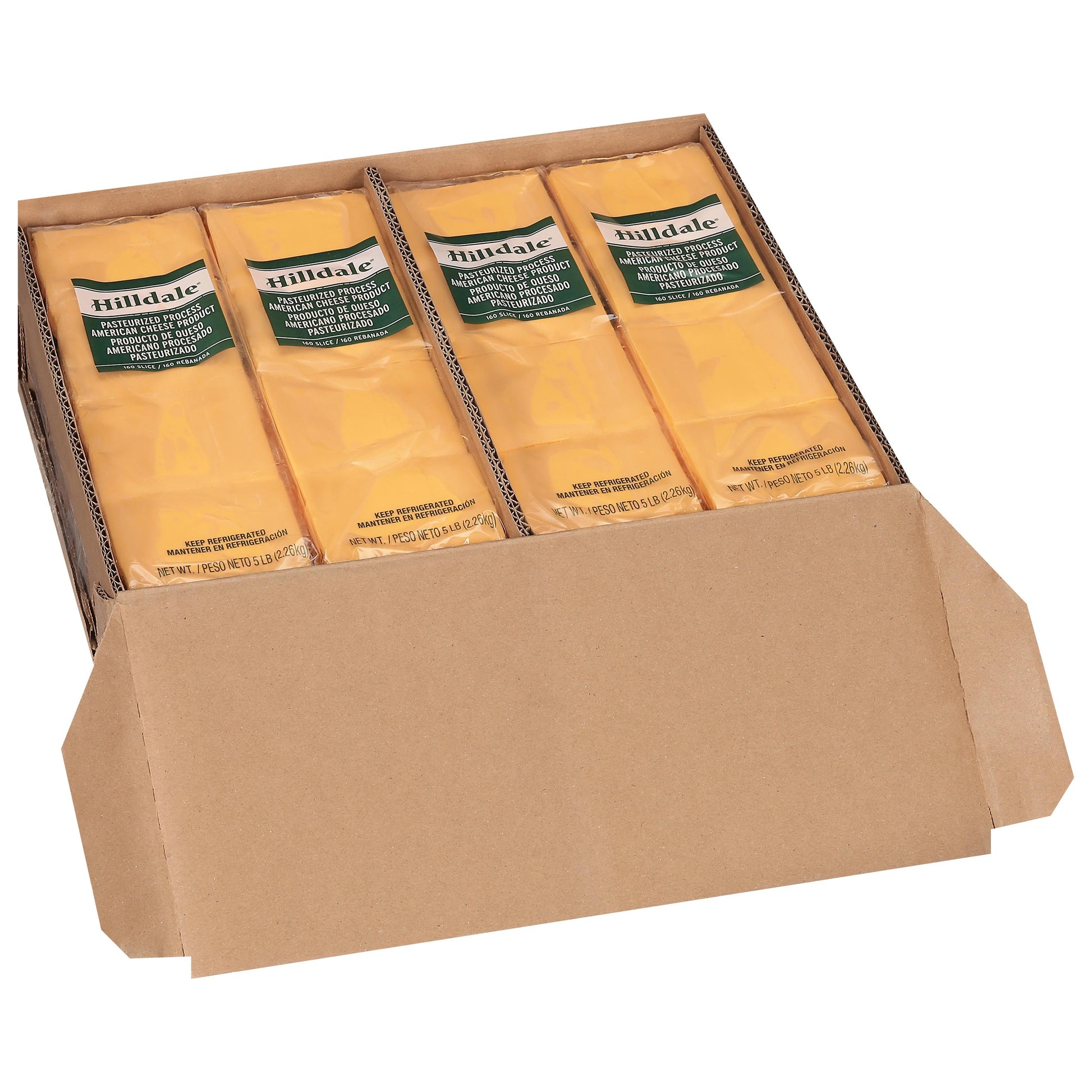 Yellow American Cheese 160 Slices