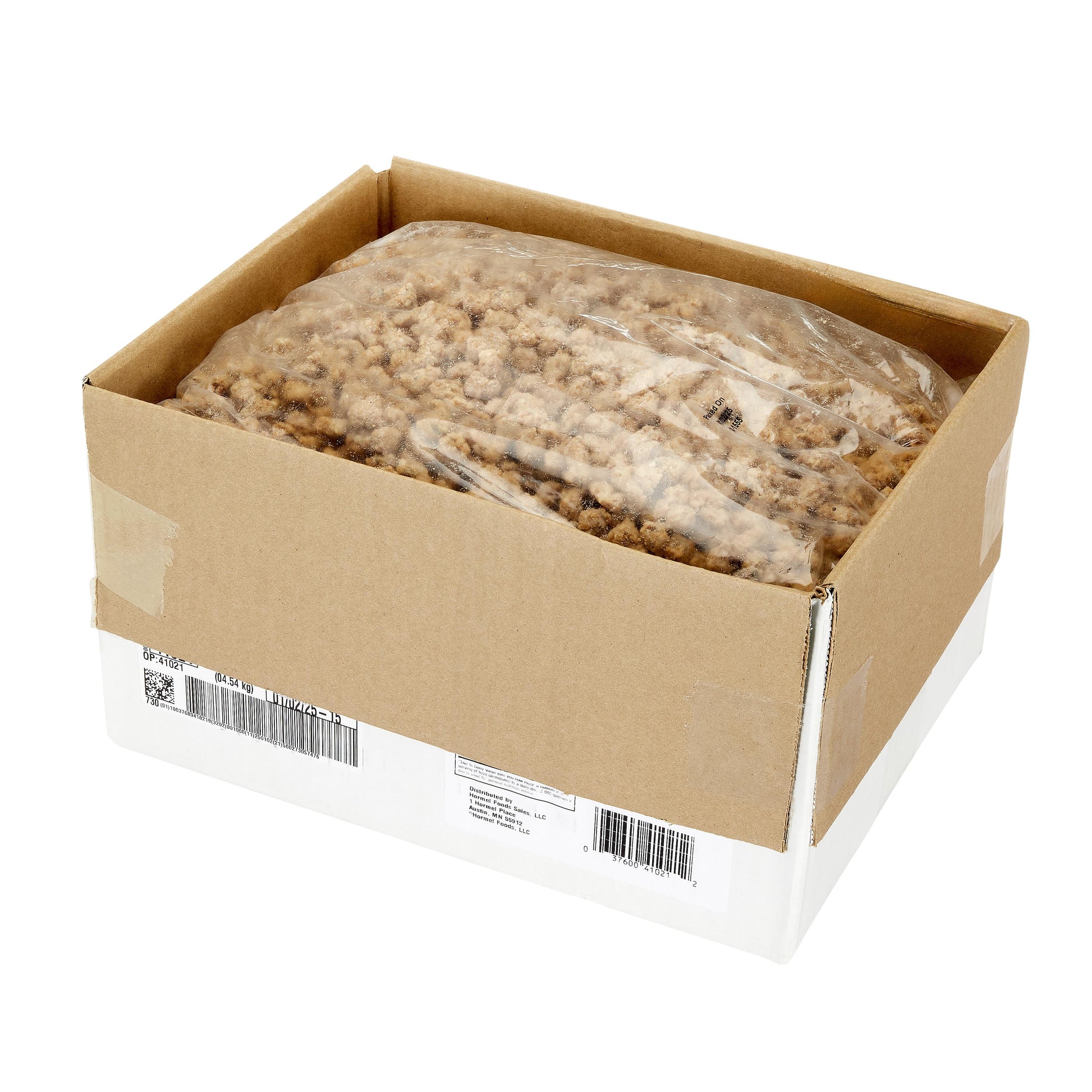 Fully Cooked Pork Sausage Crumble Topping