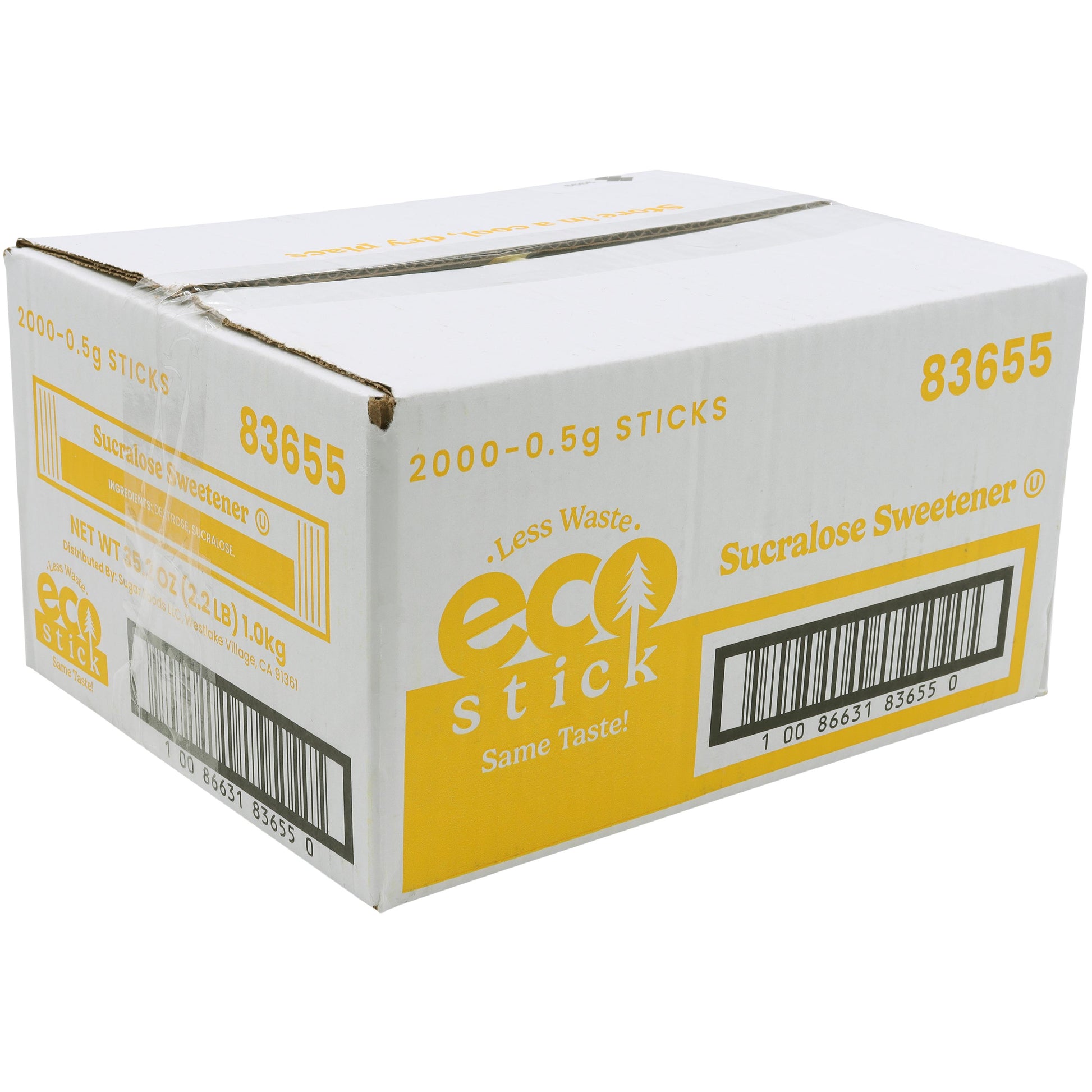 Sugar Substitute Yellow Stick