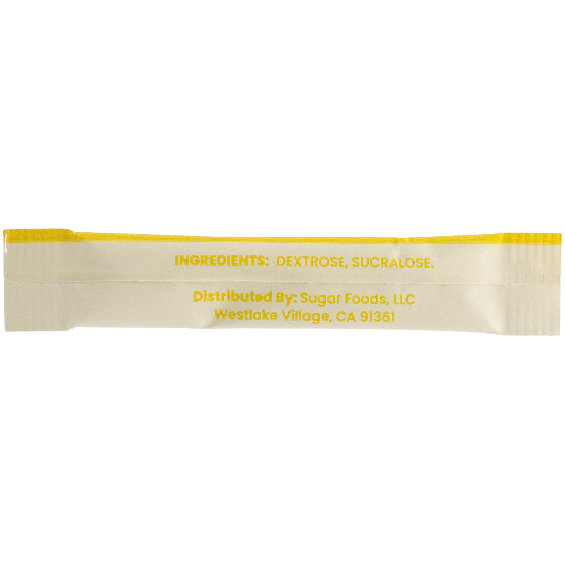 Sugar Substitute Yellow Stick