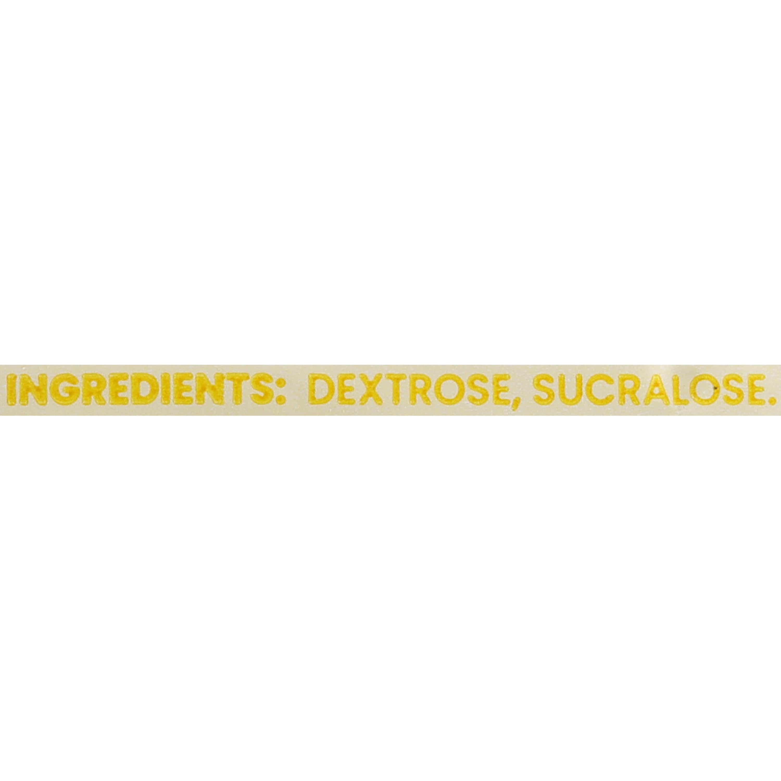Sugar Substitute Yellow Stick