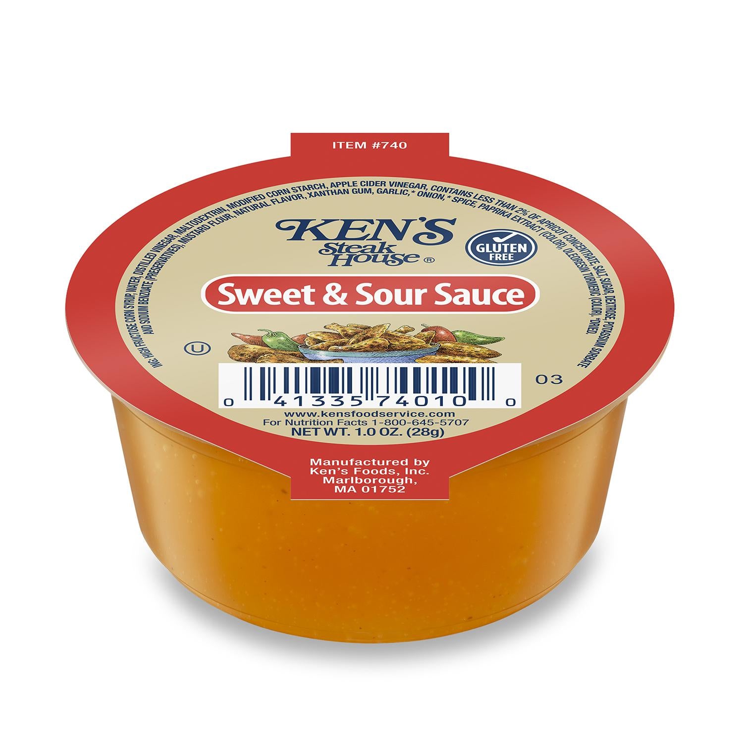 Sweet and Sour 1oz Portion Control Cups