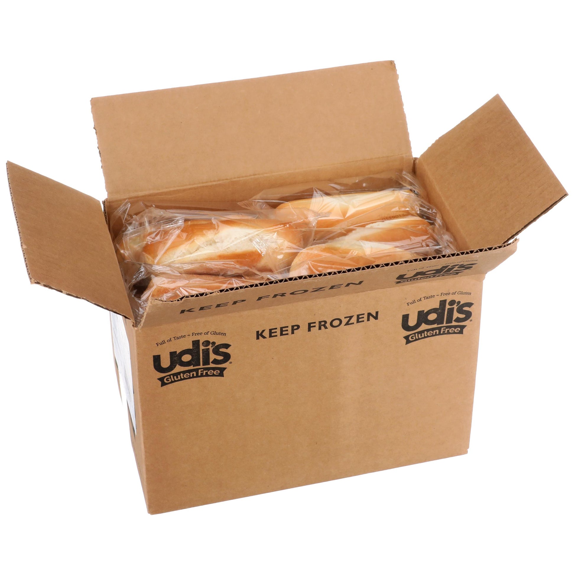 * Gluten Free Individually Wrapped Hot Dog Buns