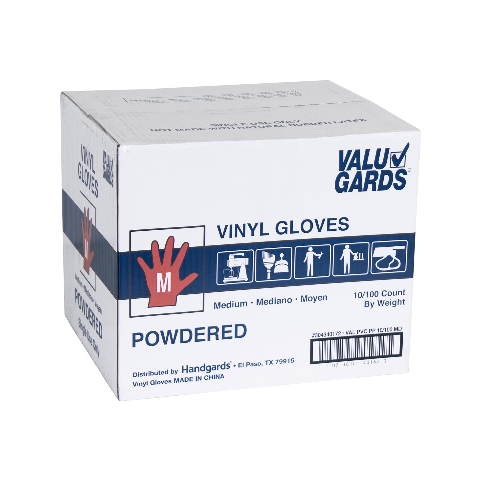 Gloves Vinyl Powdered Medium