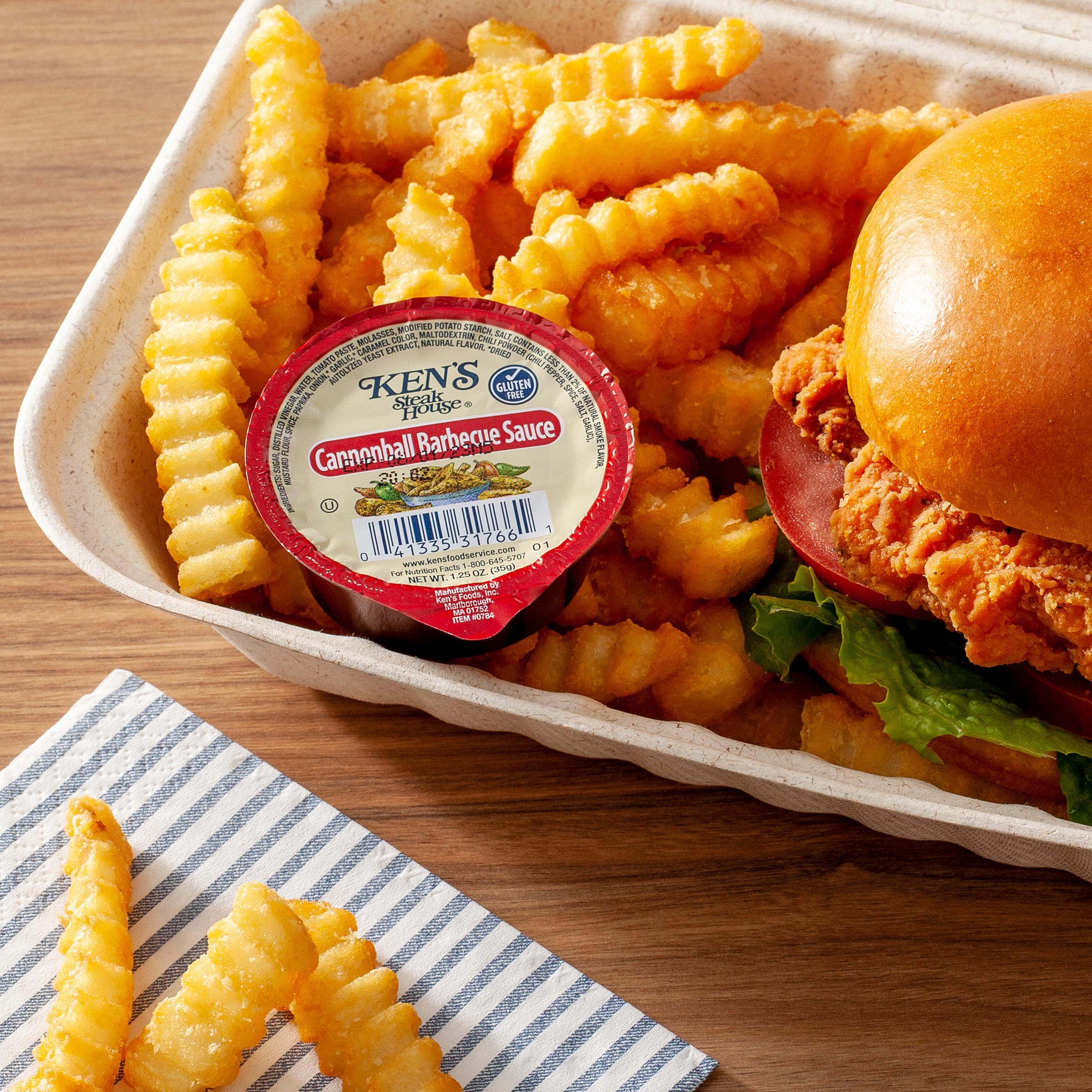 * Cannonball Barbeque Sauce Cups