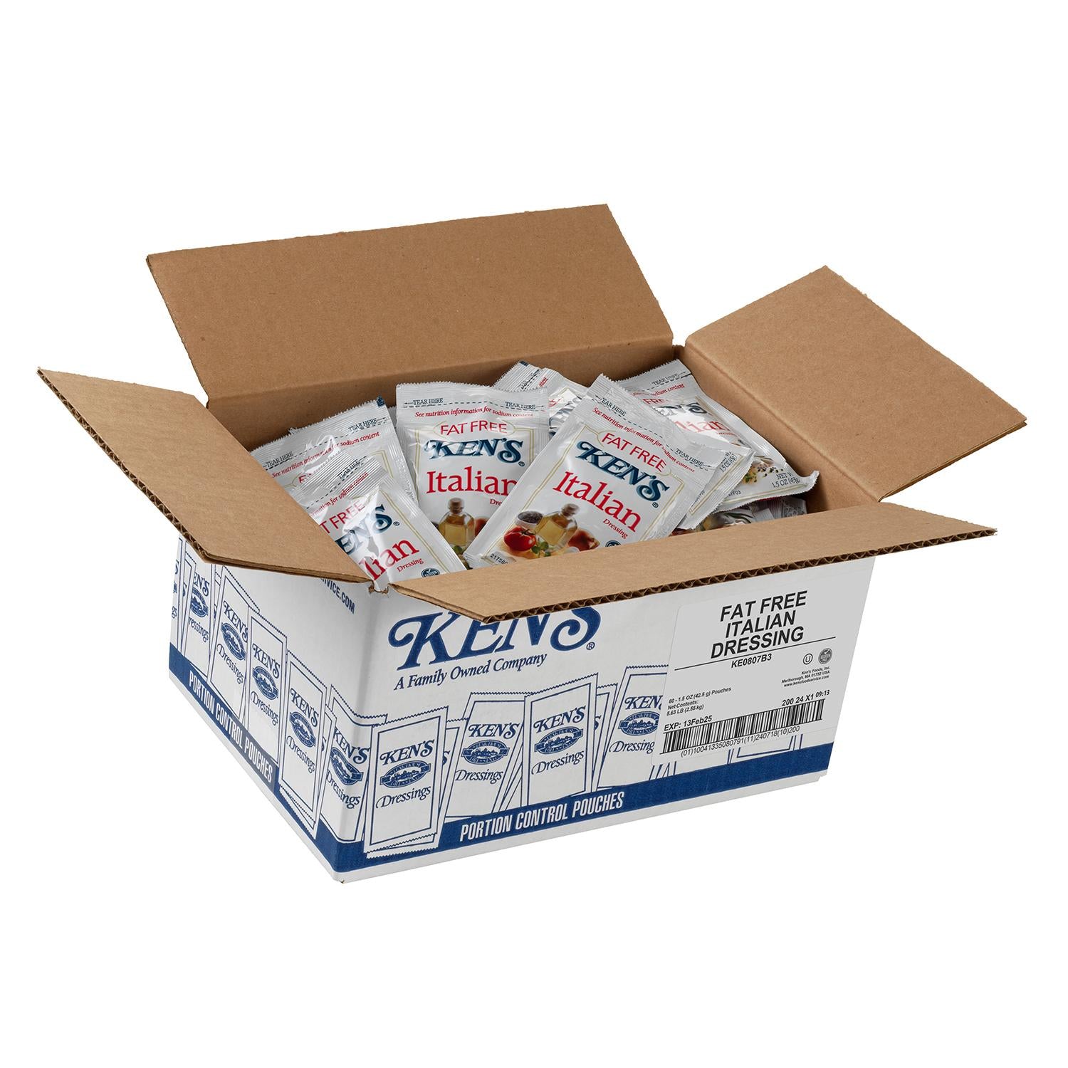 * Fat Free Italian Dressing Packets