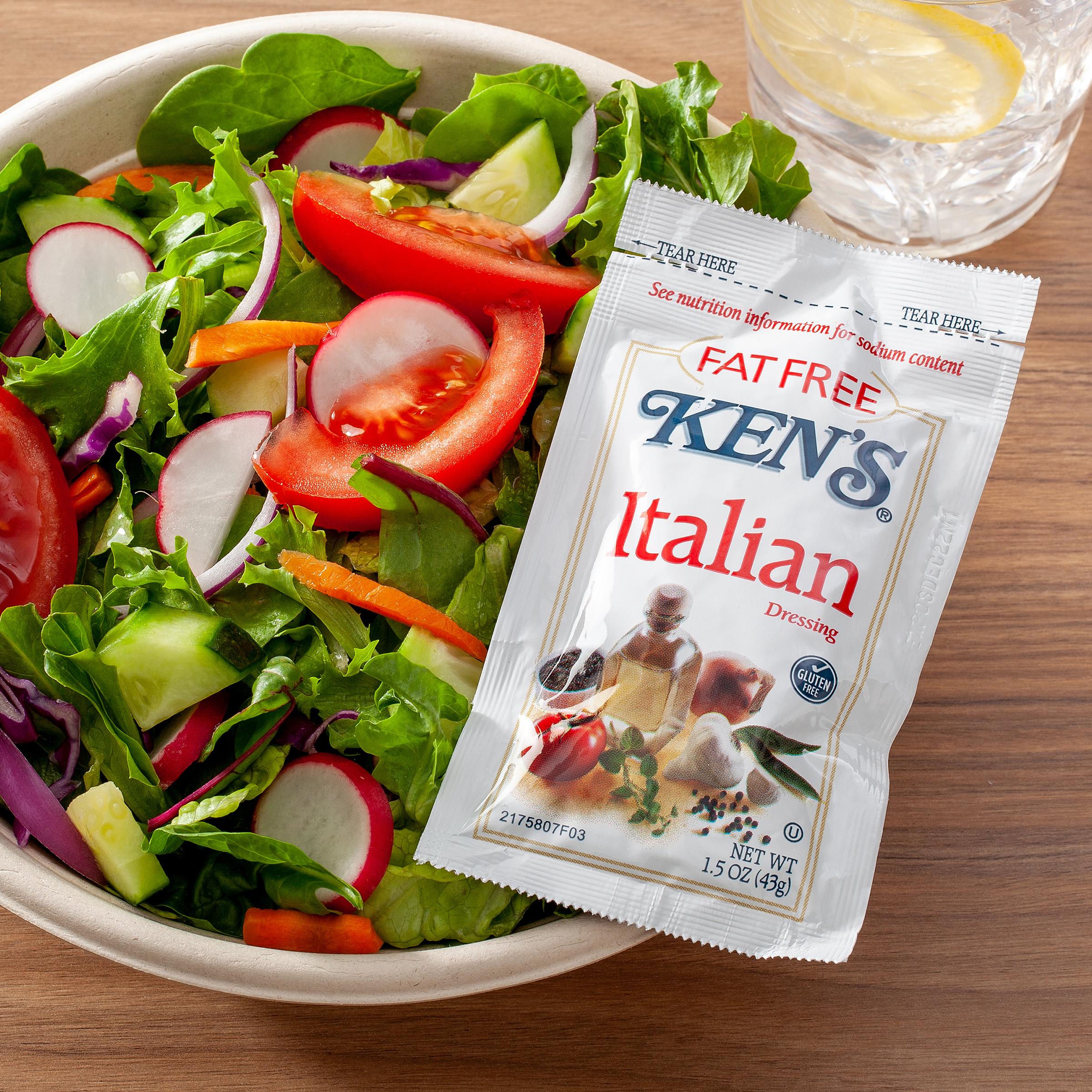 * Fat Free Italian Dressing Packets