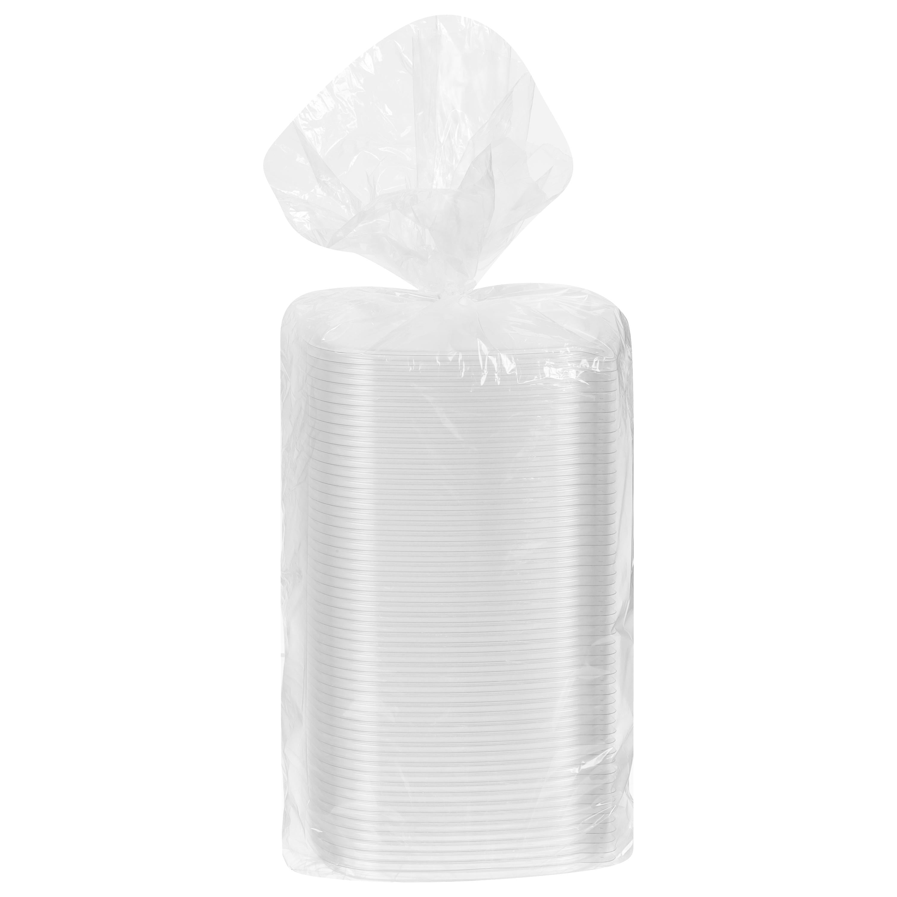 Clear PET LID Fits 24/32oz Square Bowl