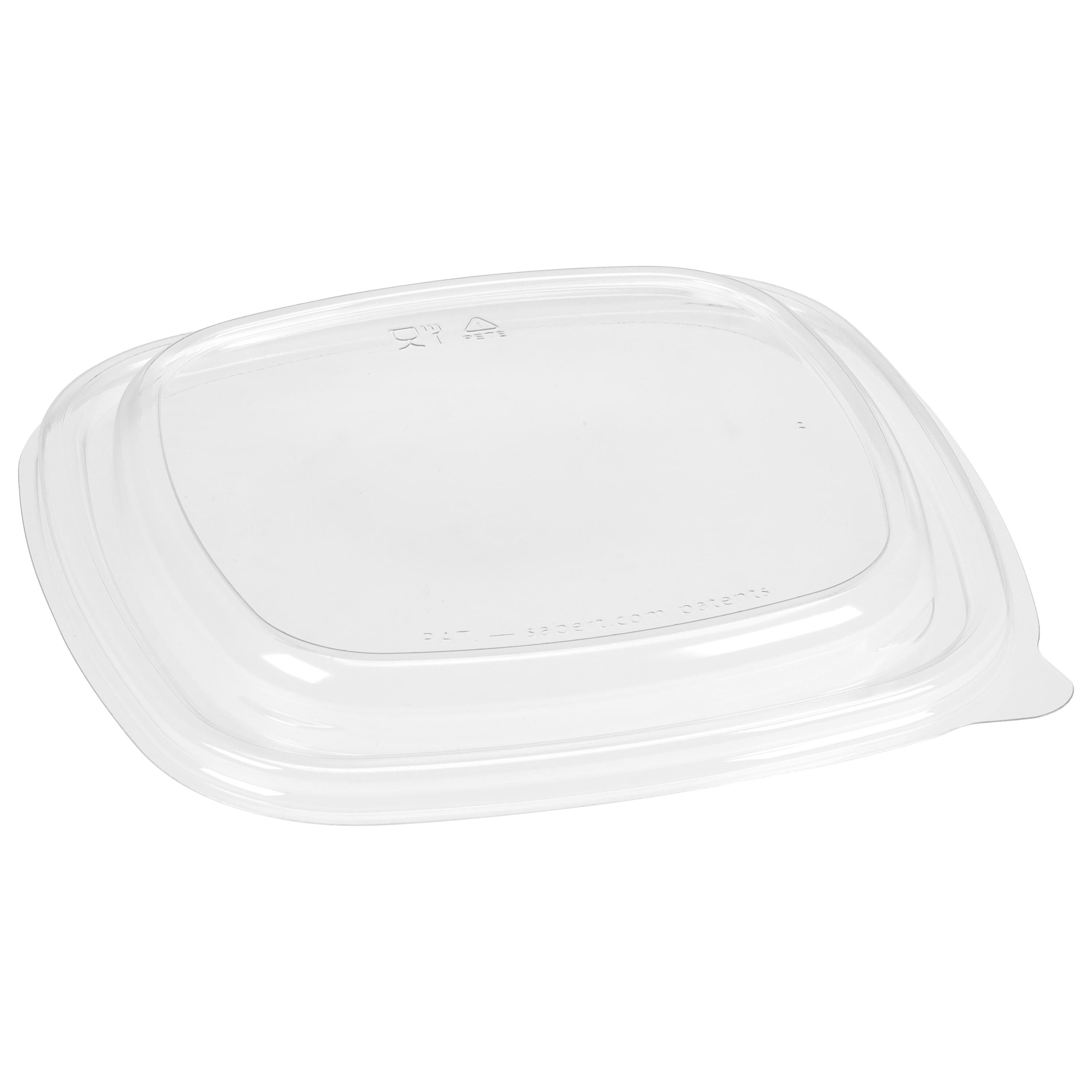 Clear PET LID Fits 24/32oz Square Bowl