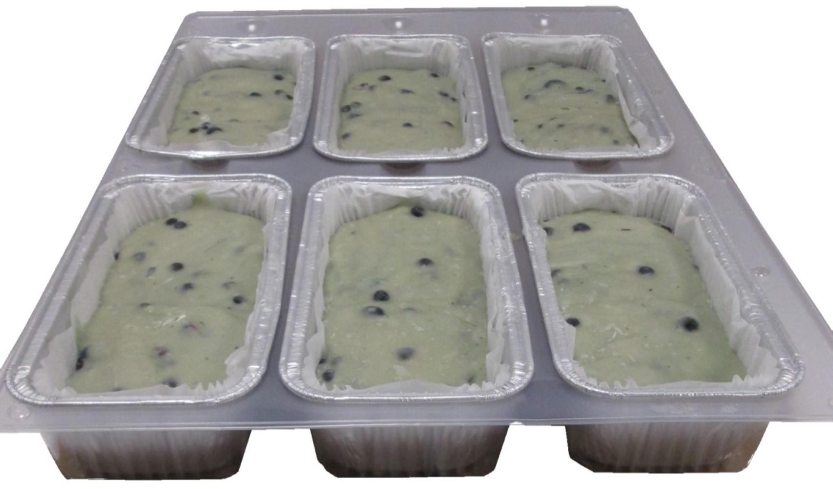 Blueberry Loaf Batter