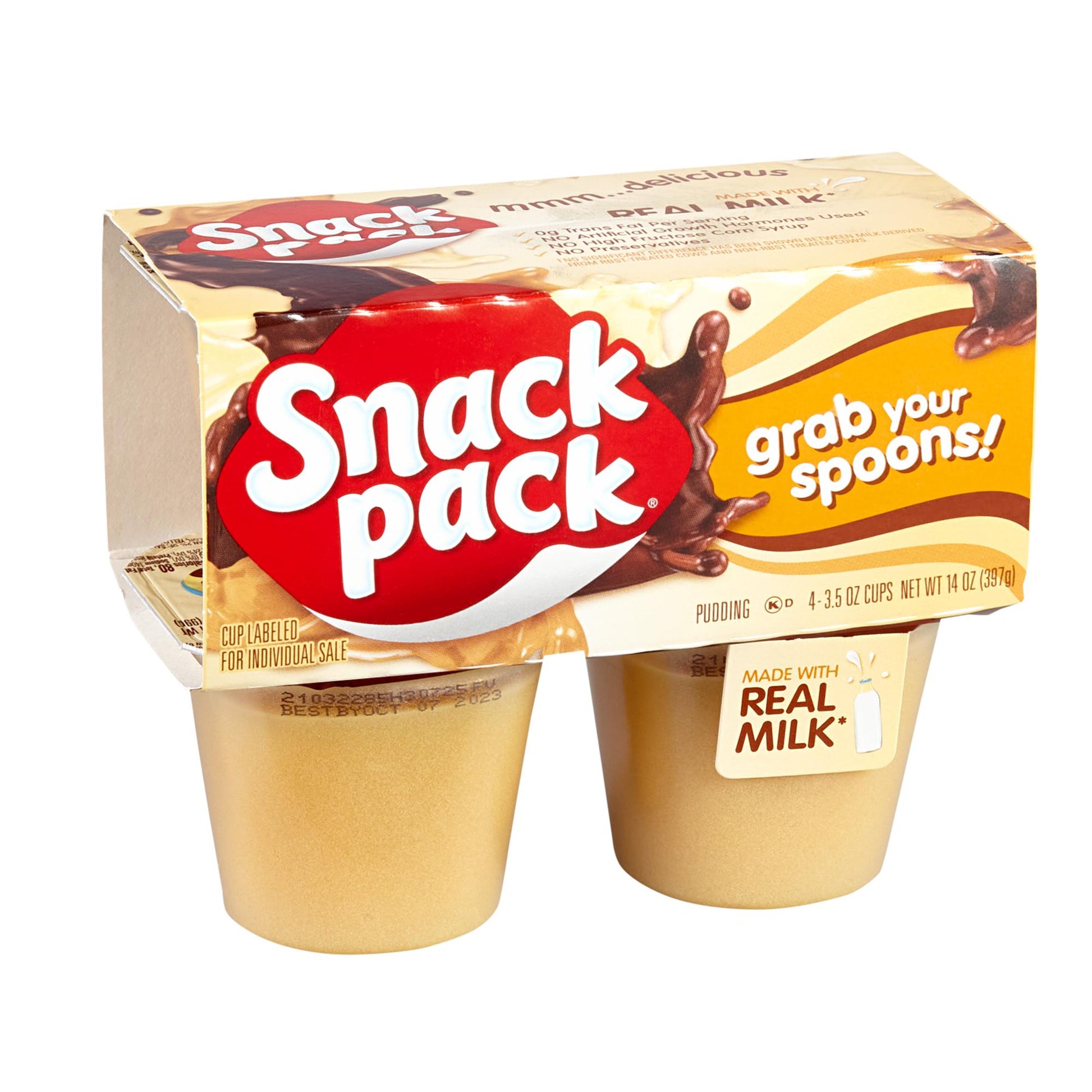 Vanilla Pudding Fat Free Snack Pack