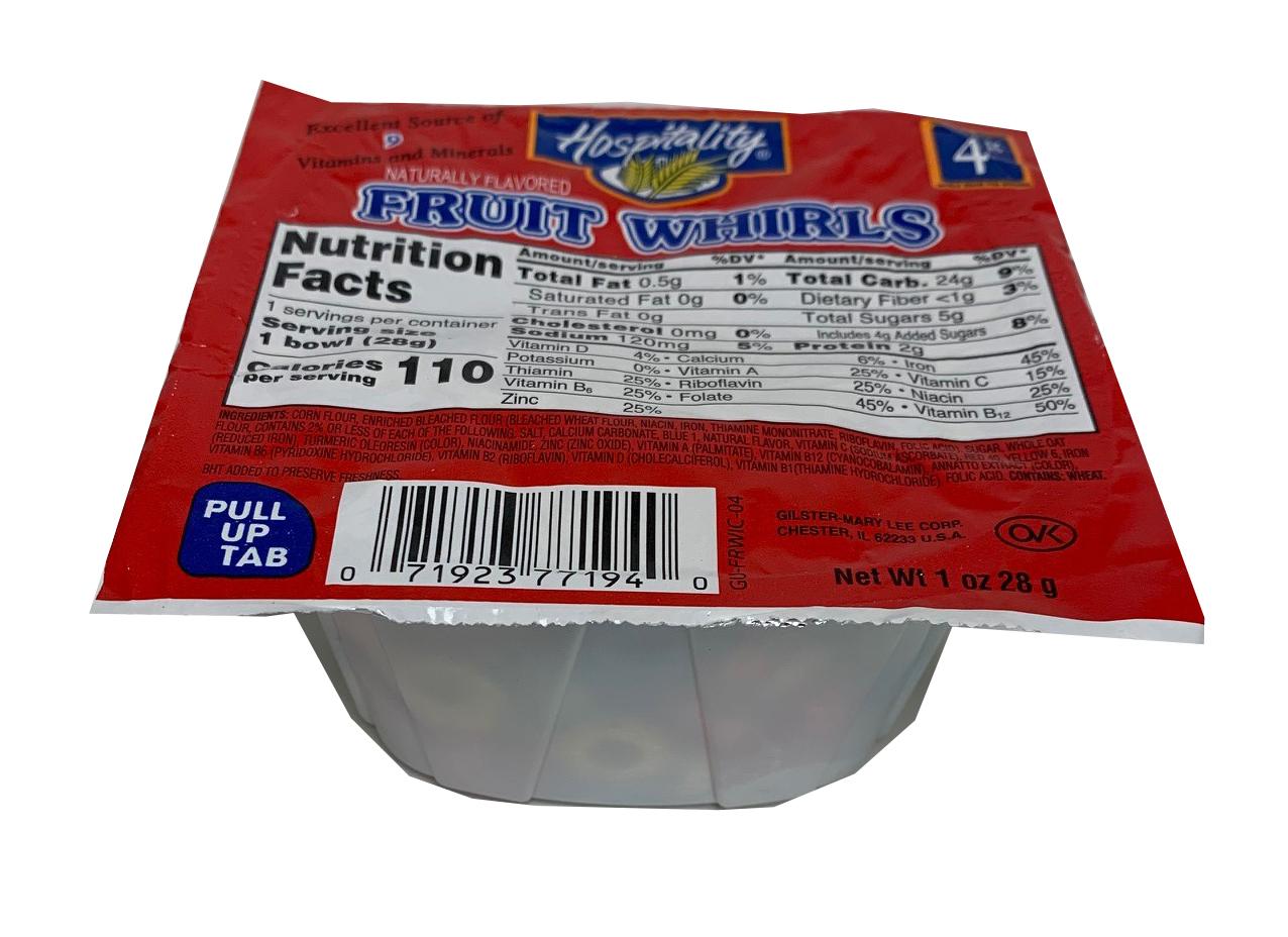 Fruit Whirls Cereal Bowl
