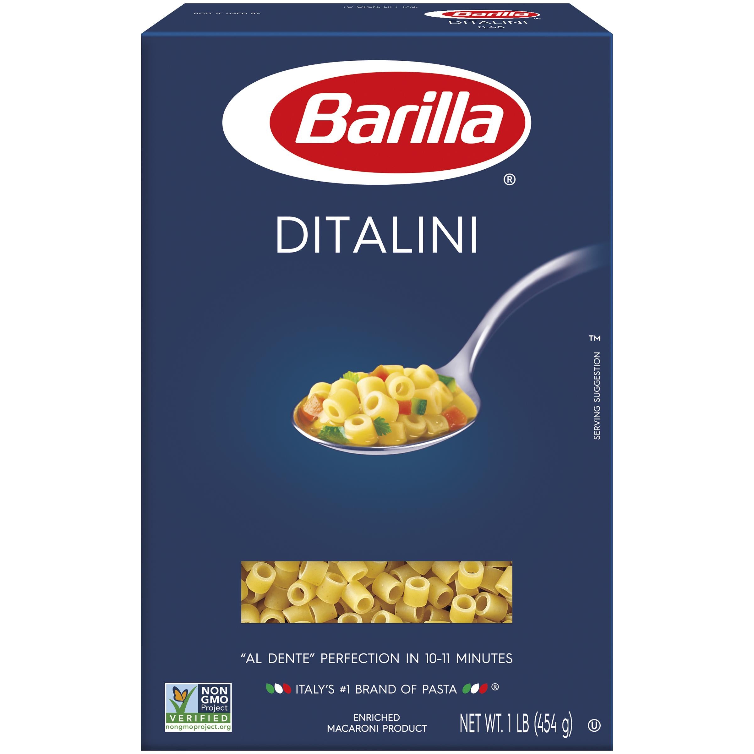 * Ditalini Pasta