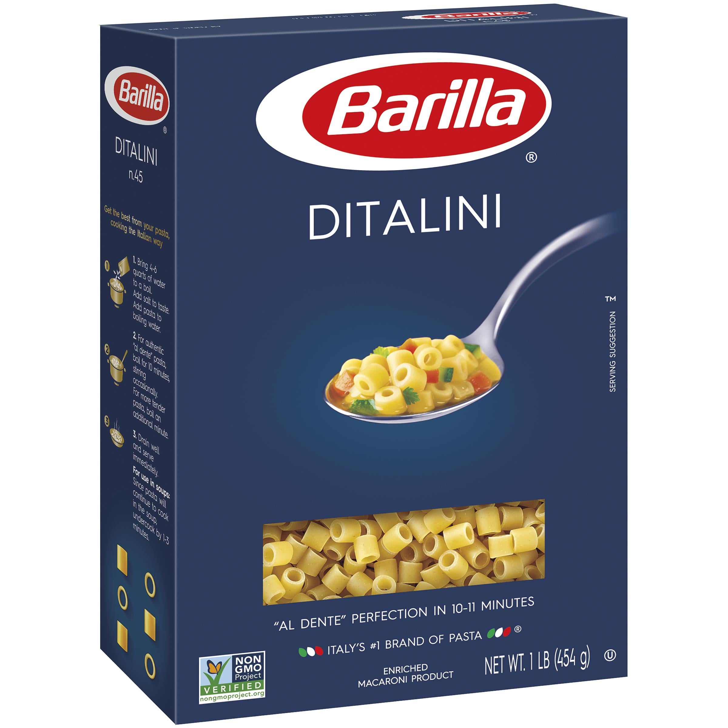 * Ditalini Pasta