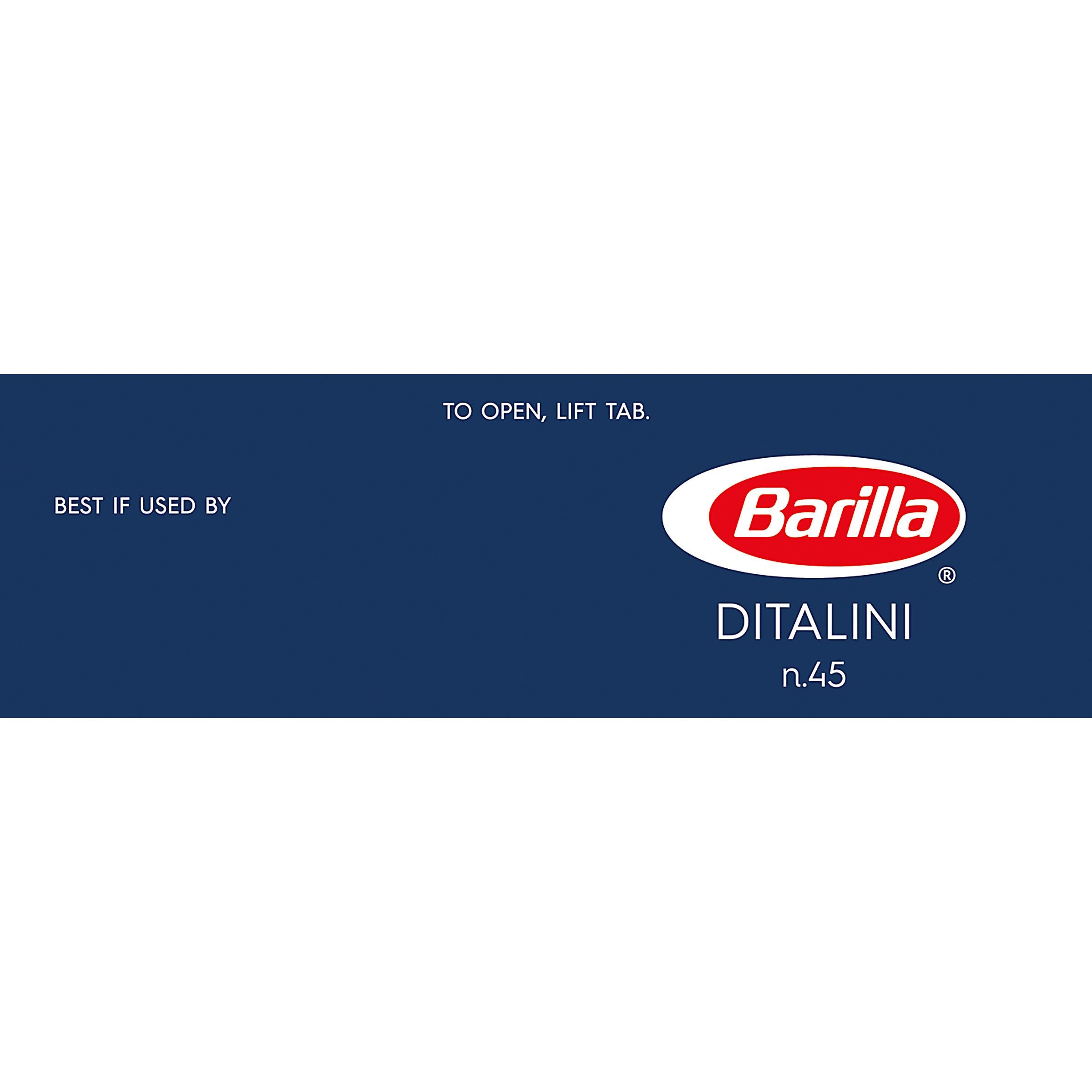 * Ditalini Pasta