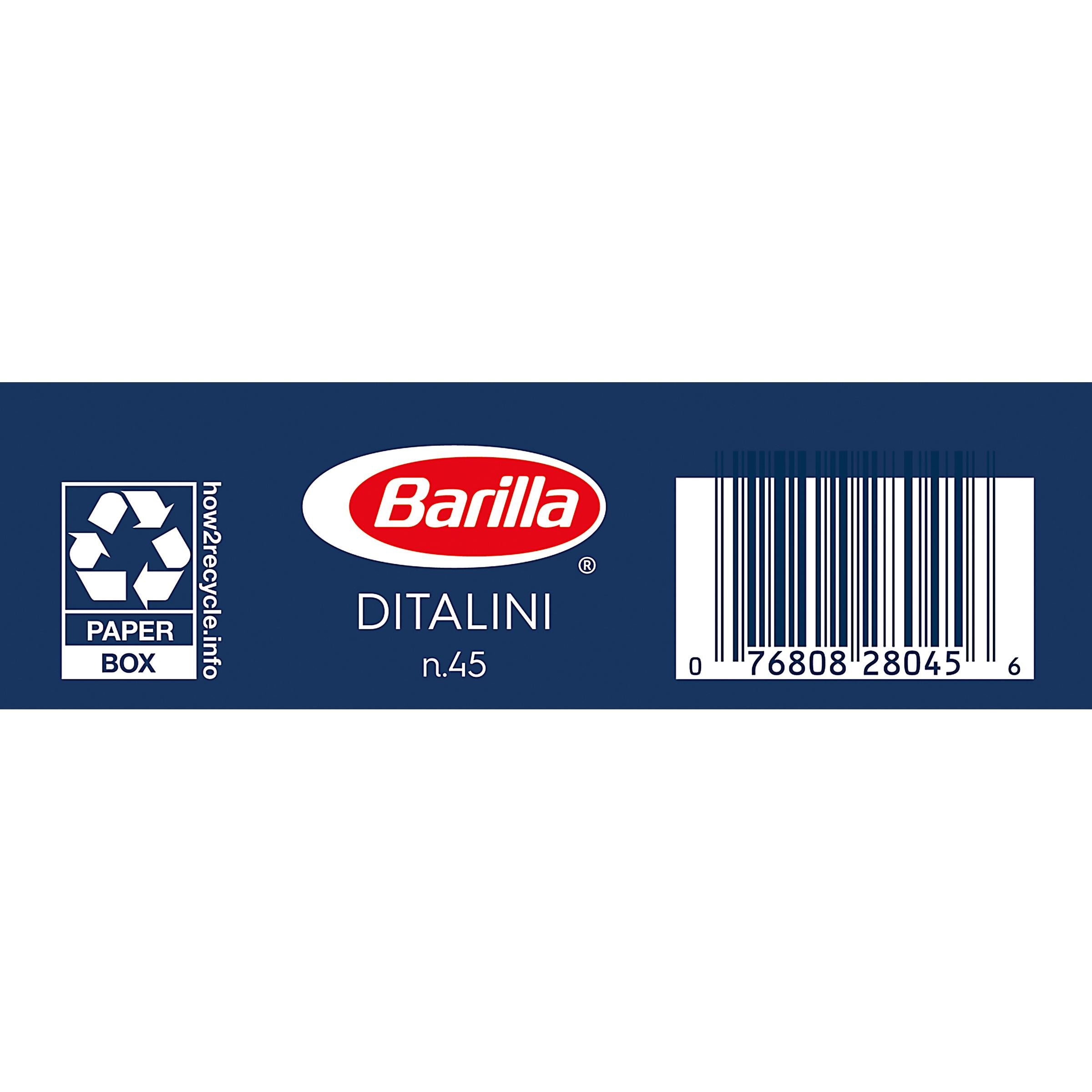 * Ditalini Pasta