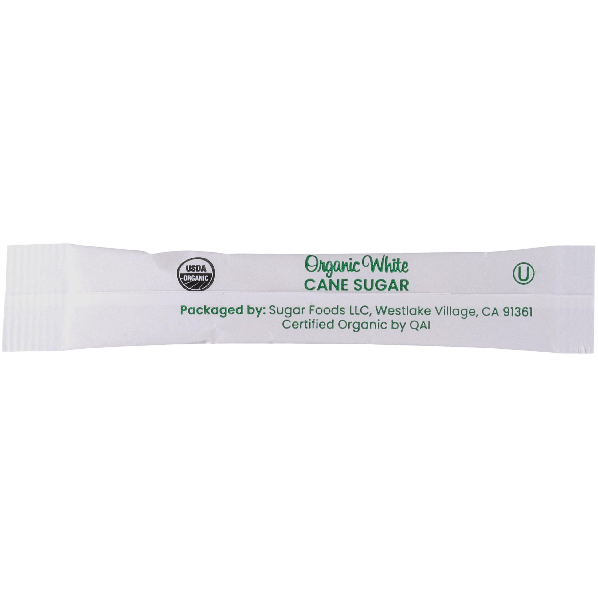 Organic White Sugar Sticks