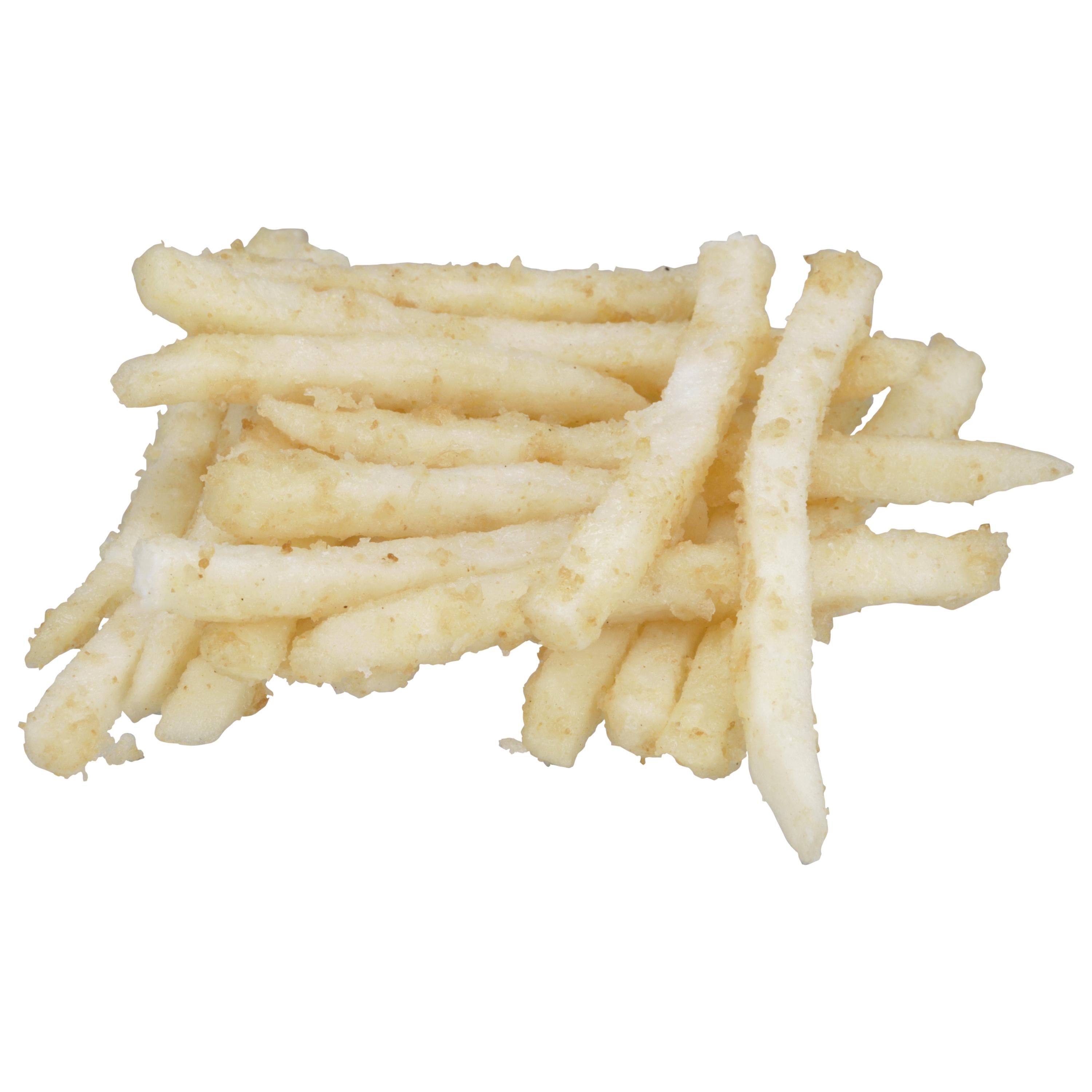 * 1/4 Inch Clear Coated Shoestring Fries