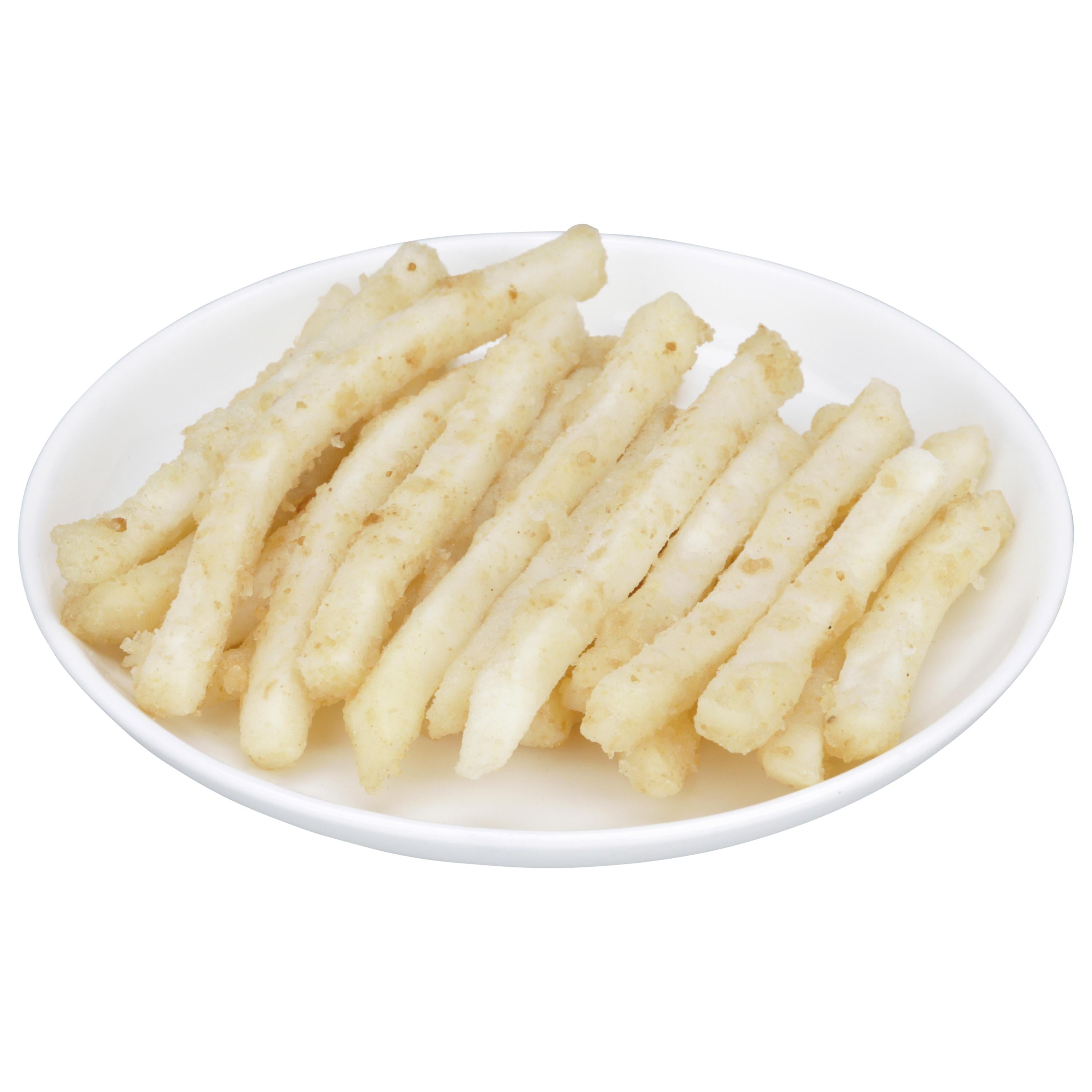 * 1/4 Inch Clear Coated Shoestring Fries