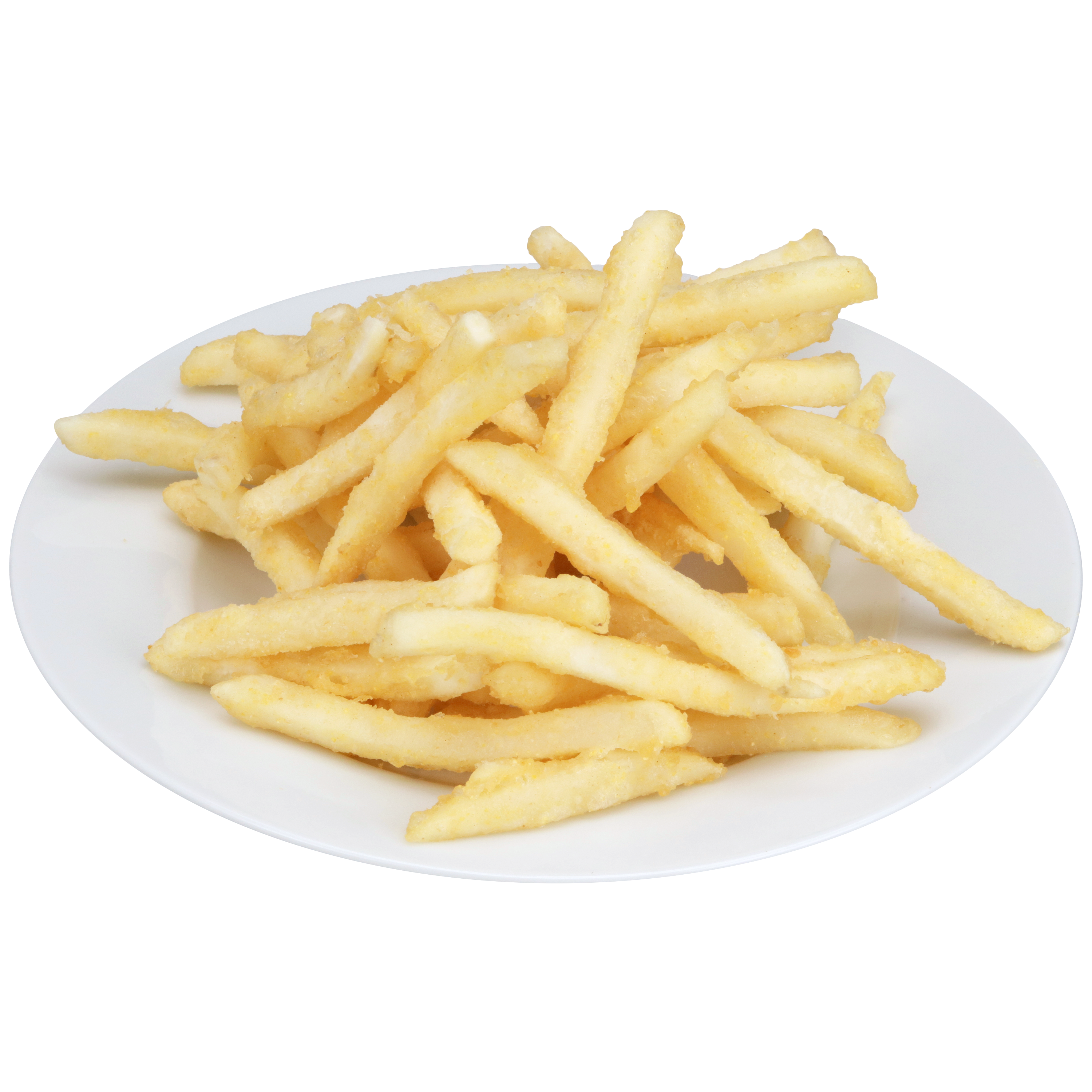 * 1/4 Inch Clear Coated Shoestring Fries