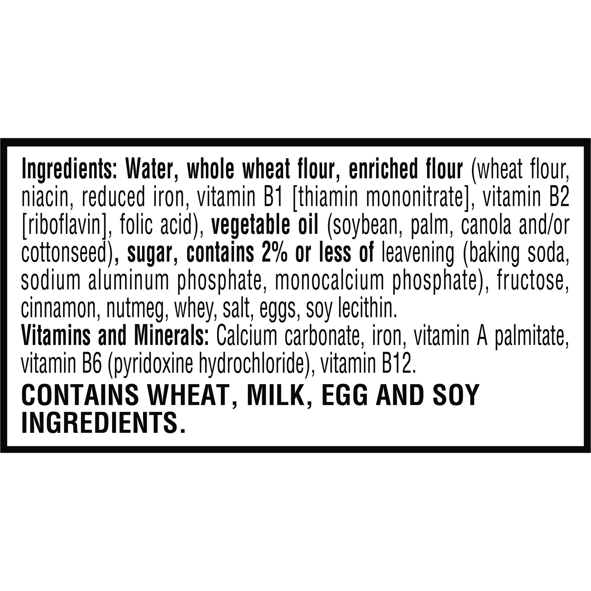 Eggoji Whole Grain Waffles