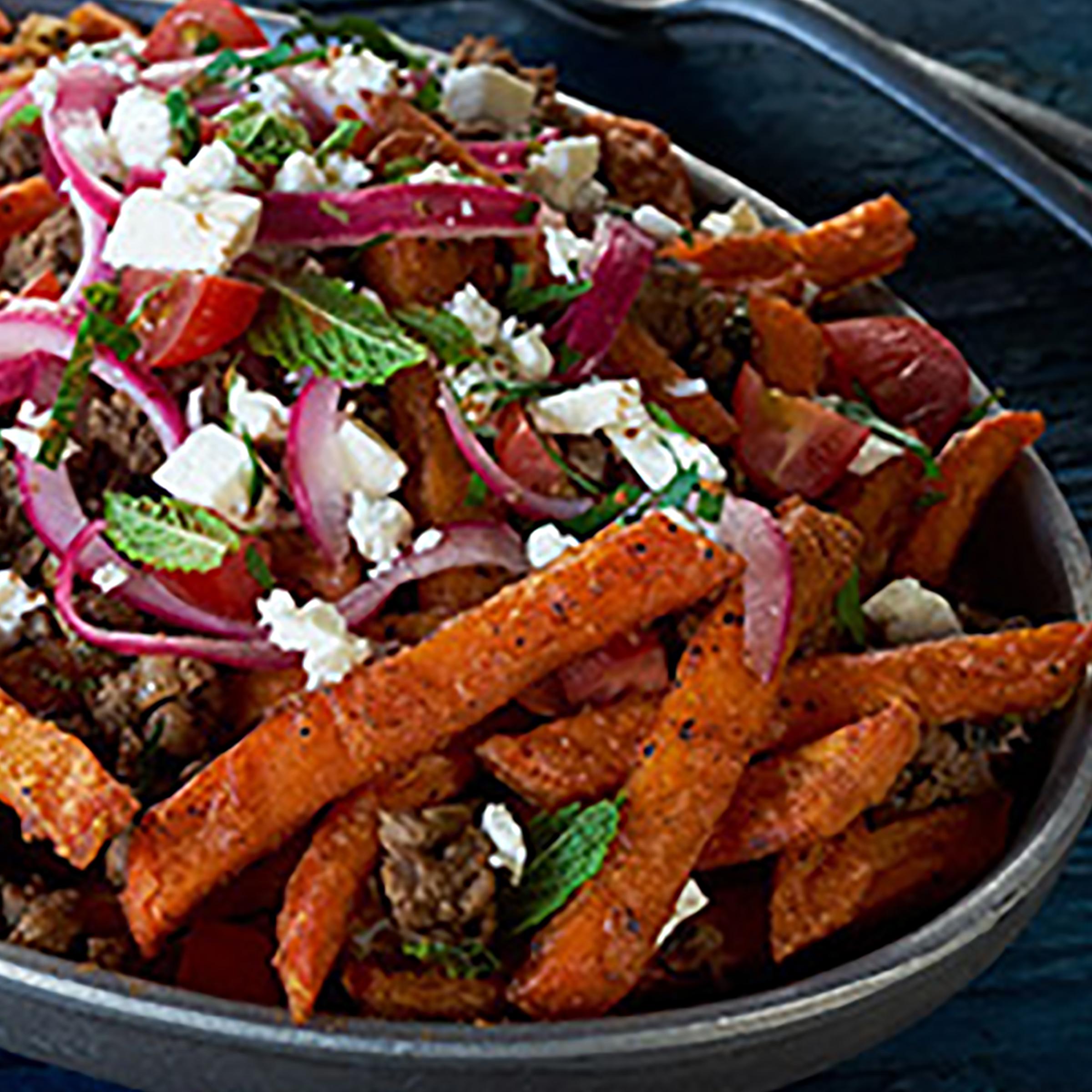 * 3/8 Inch Sweet Potato Trim Cut Fries
