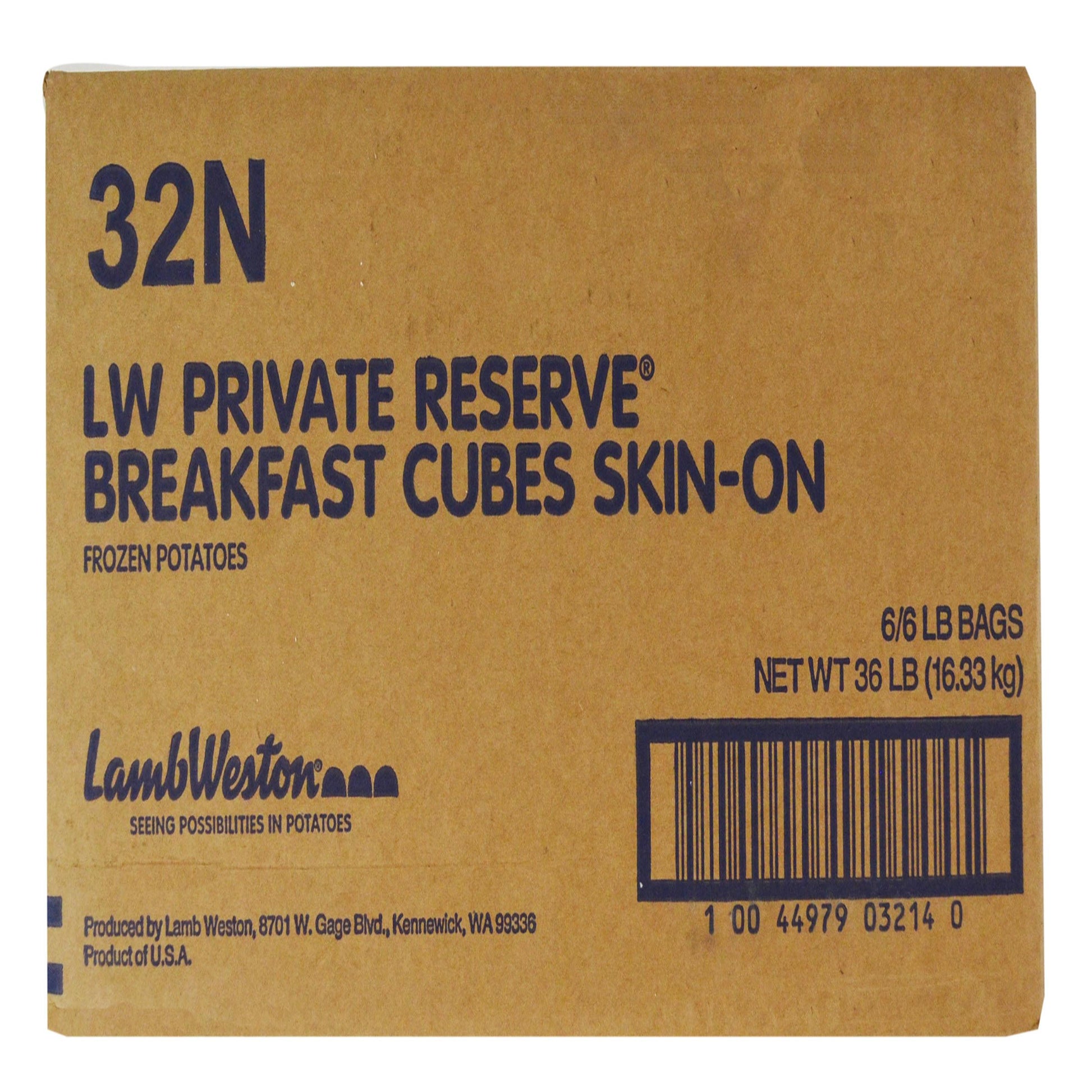 * Private Reserve Diced Hashbrown