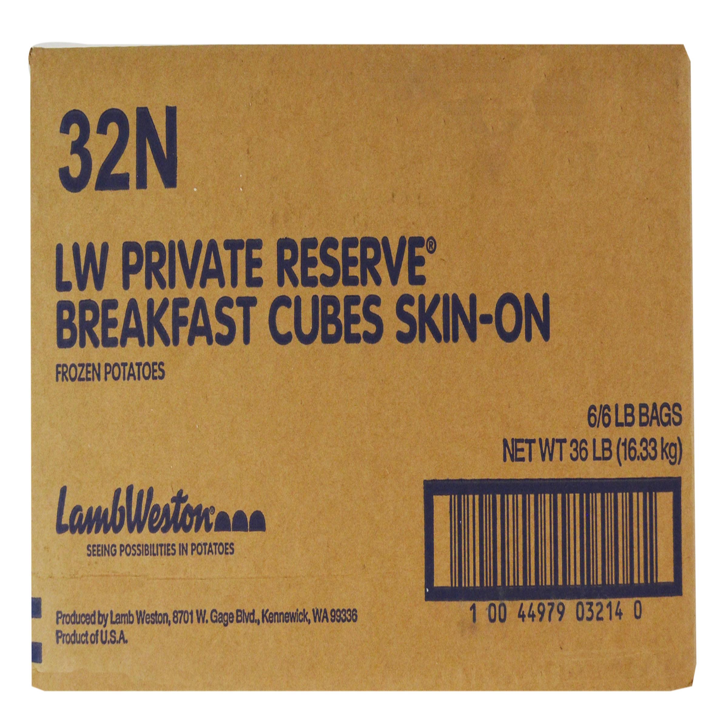 * Private Reserve Diced Hashbrown