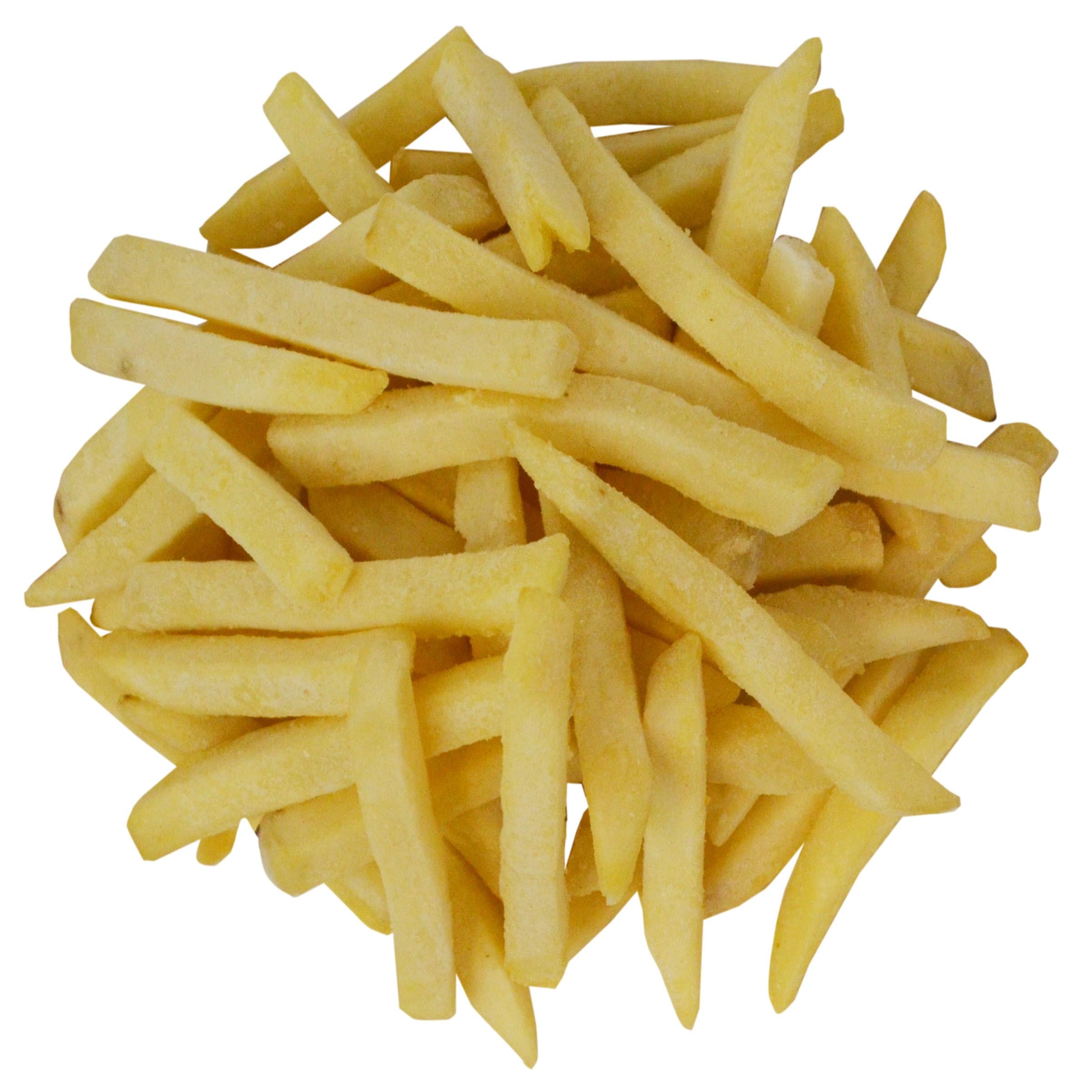 * 3/8 Inch Regular Cut Coated Fries