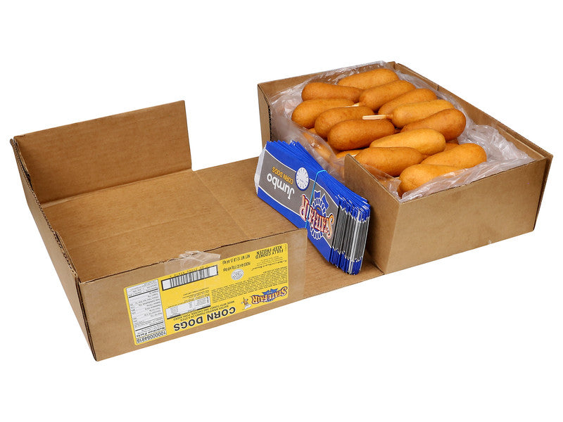 Fully Cooked Jumbo Corn Dog