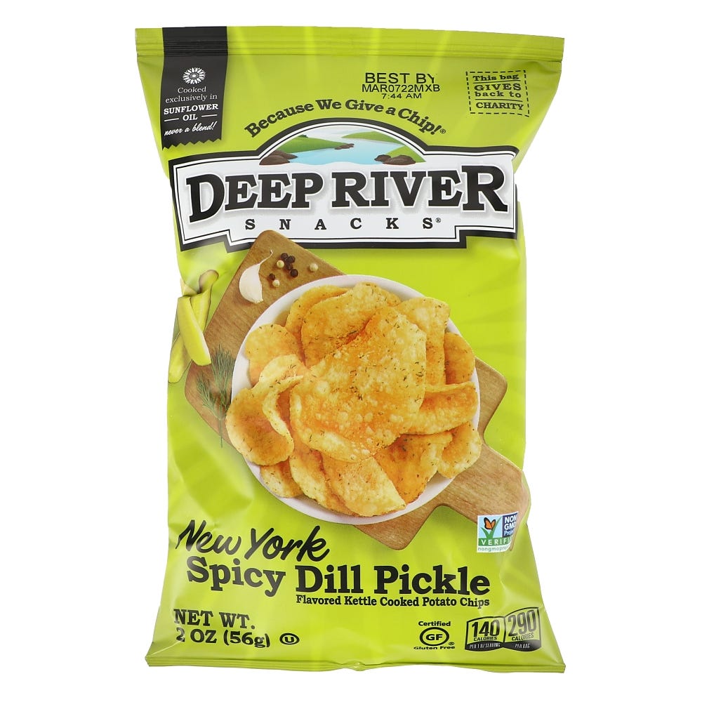 Spicy Dill Pickle Chips