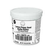 Muffin Batter Lemon Poppy Seed Frozen Pail