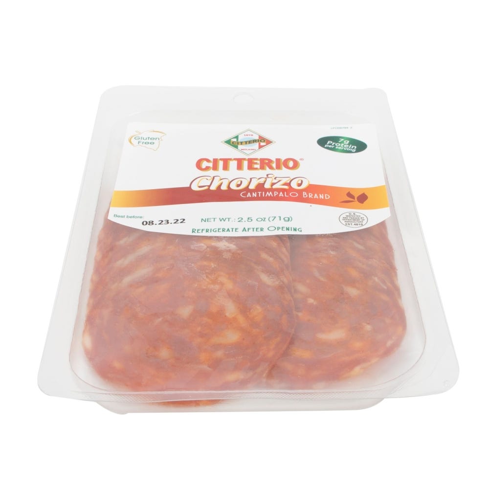 Chorizo Sliced