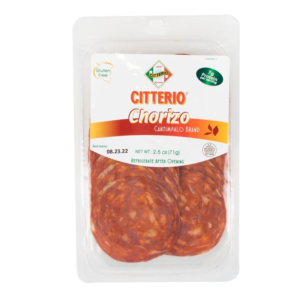 Chorizo Sliced