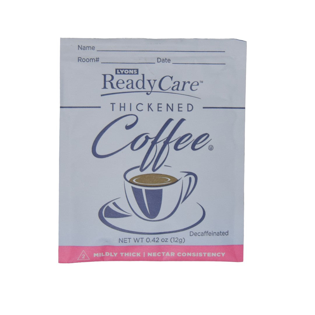 Thickened Coffee Powder Nectar Consistency