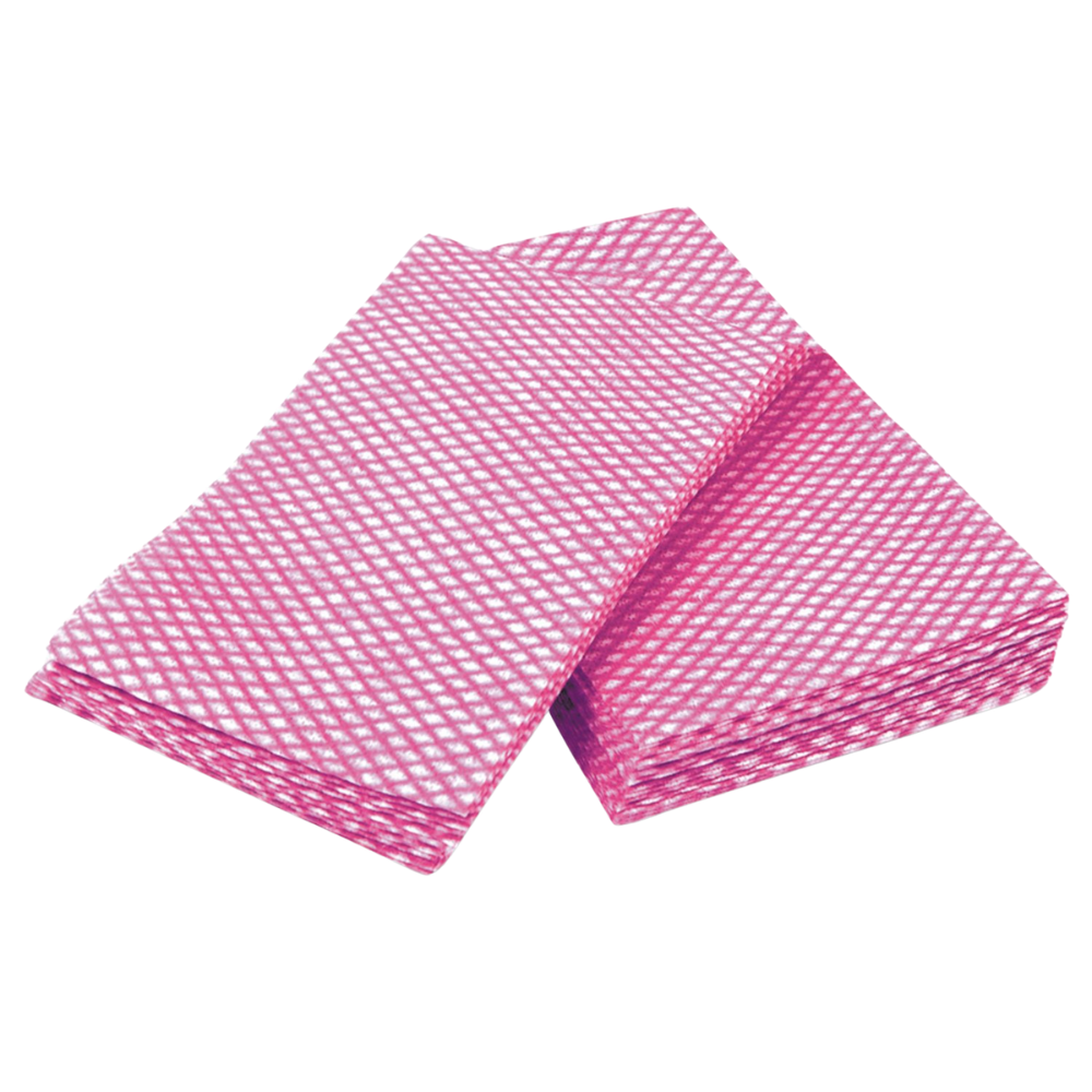 Pink & White Foodservice Wipe