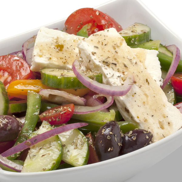 * Greek with Feta Cheese and Black Olive Vinaigret