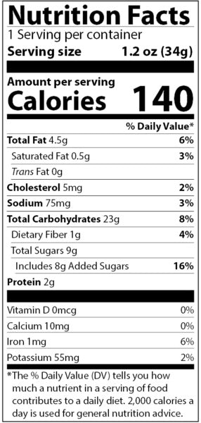 Whole Grain Strawberry Oatmeal Bar