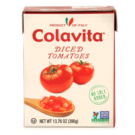 Diced Tomatoes No Salt Added in Box