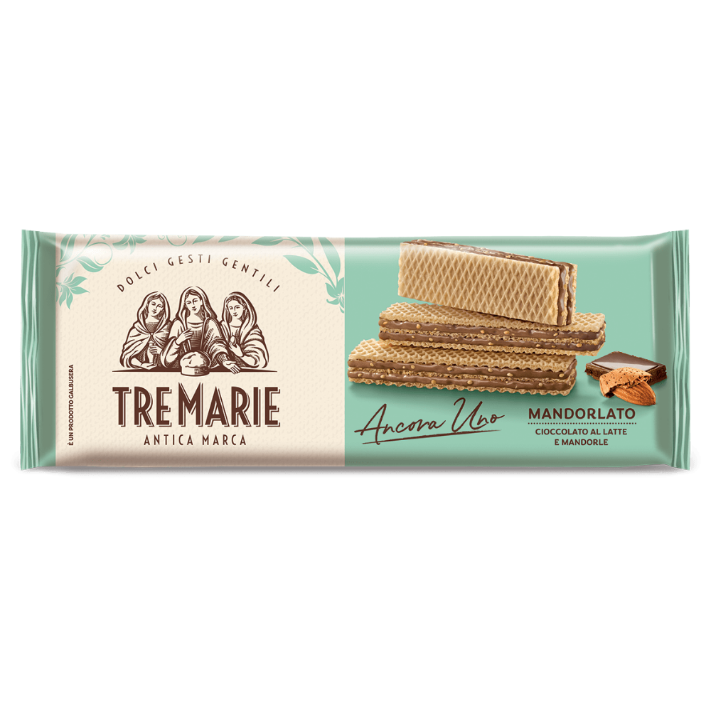 Almond and Chocolate Cream Wafer