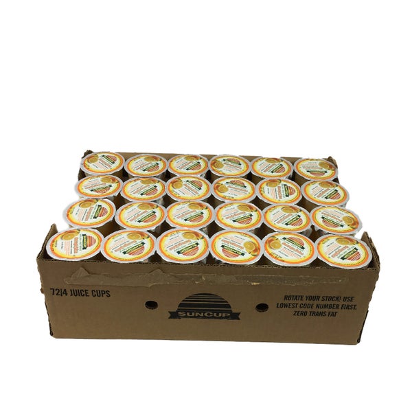 4oz Frozen Orange Juice Cup