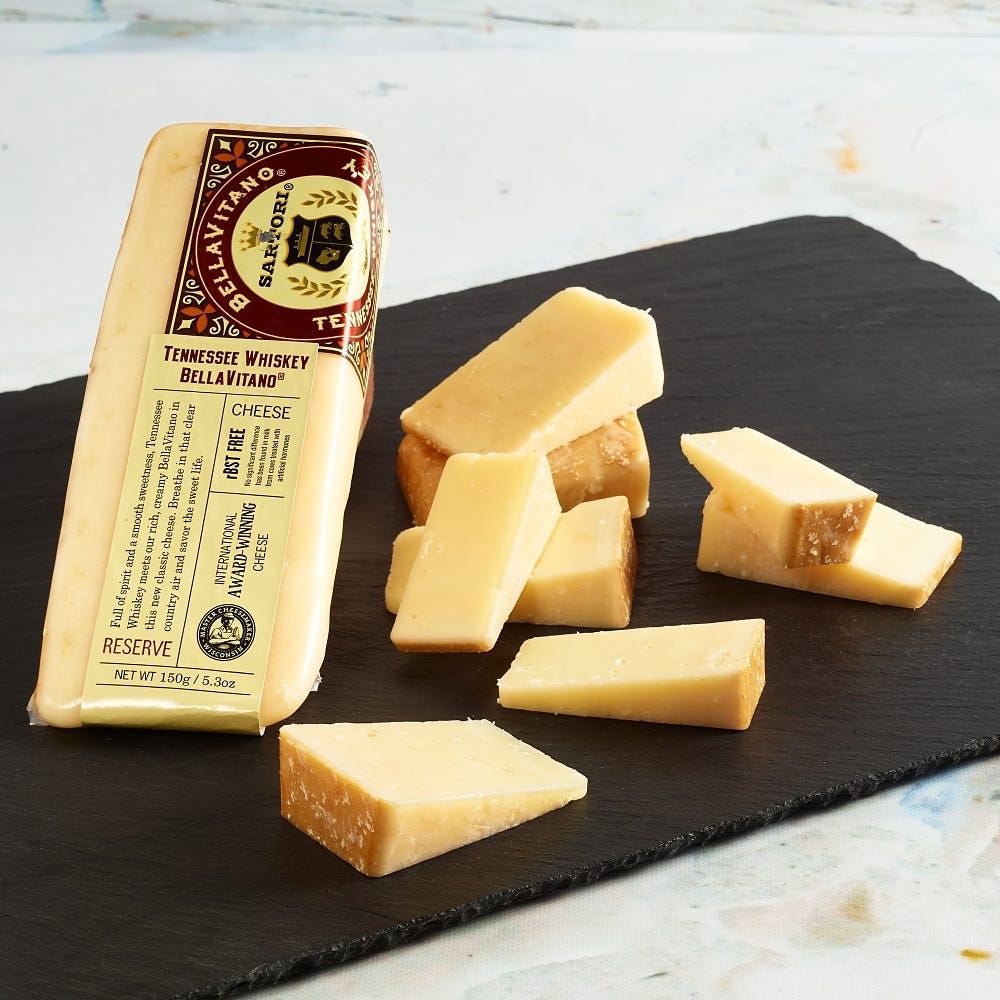 Tennessee Whiskey BellaVitano Cheese