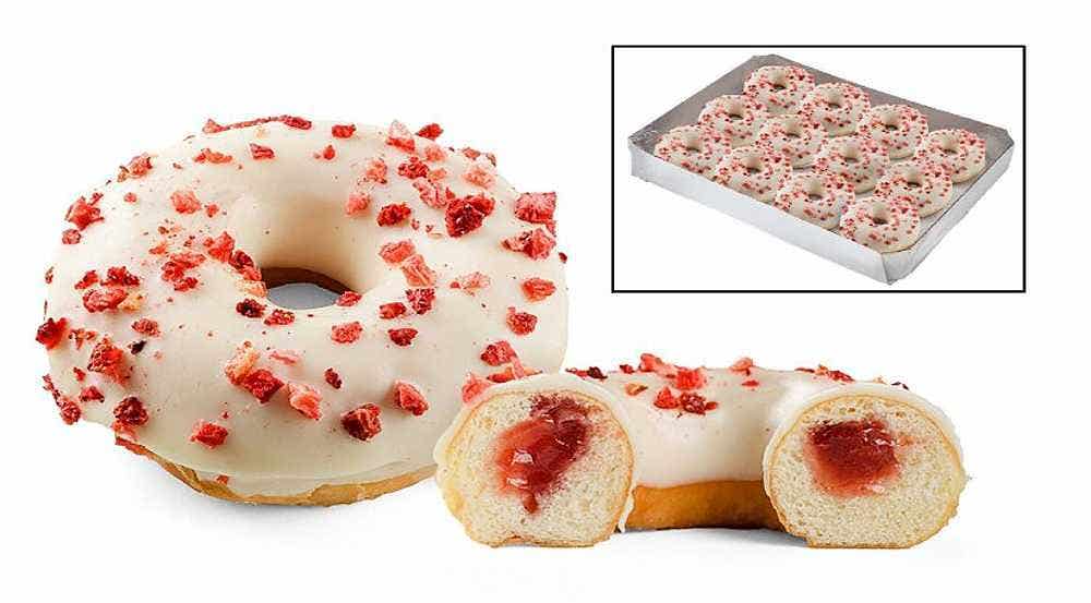 Berries & Creme Filled Ring Donut